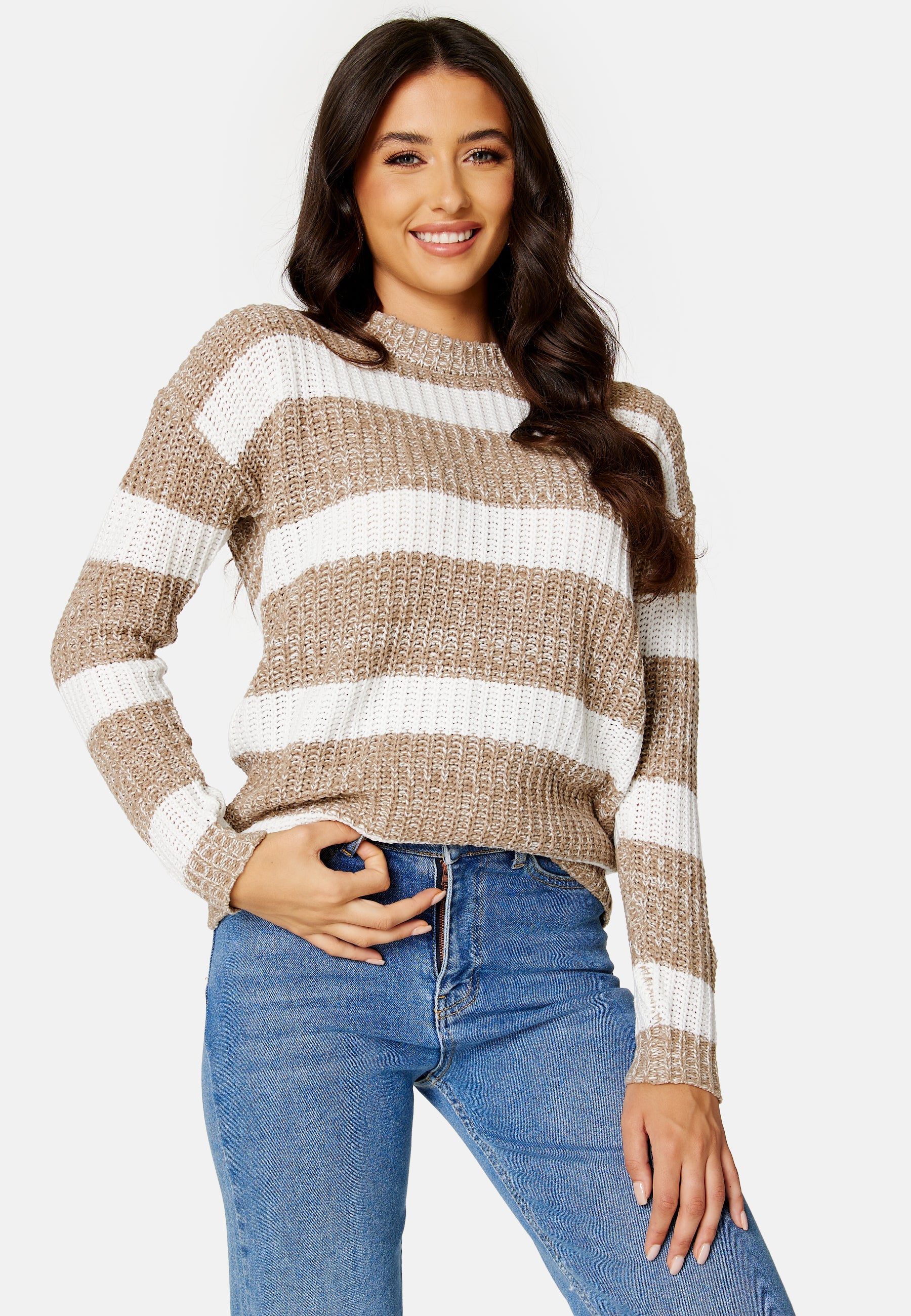 Happy Holly Tilby striped sweater