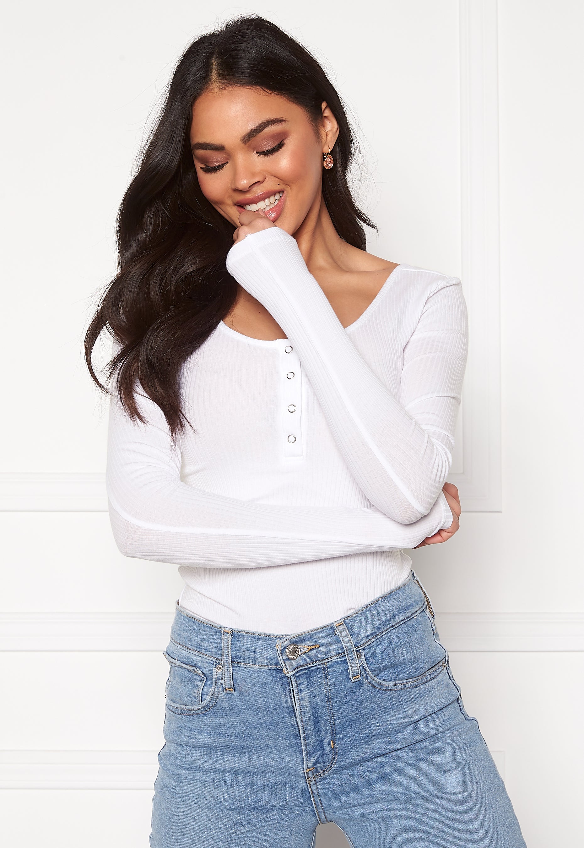 Pieces Kitte LS Top