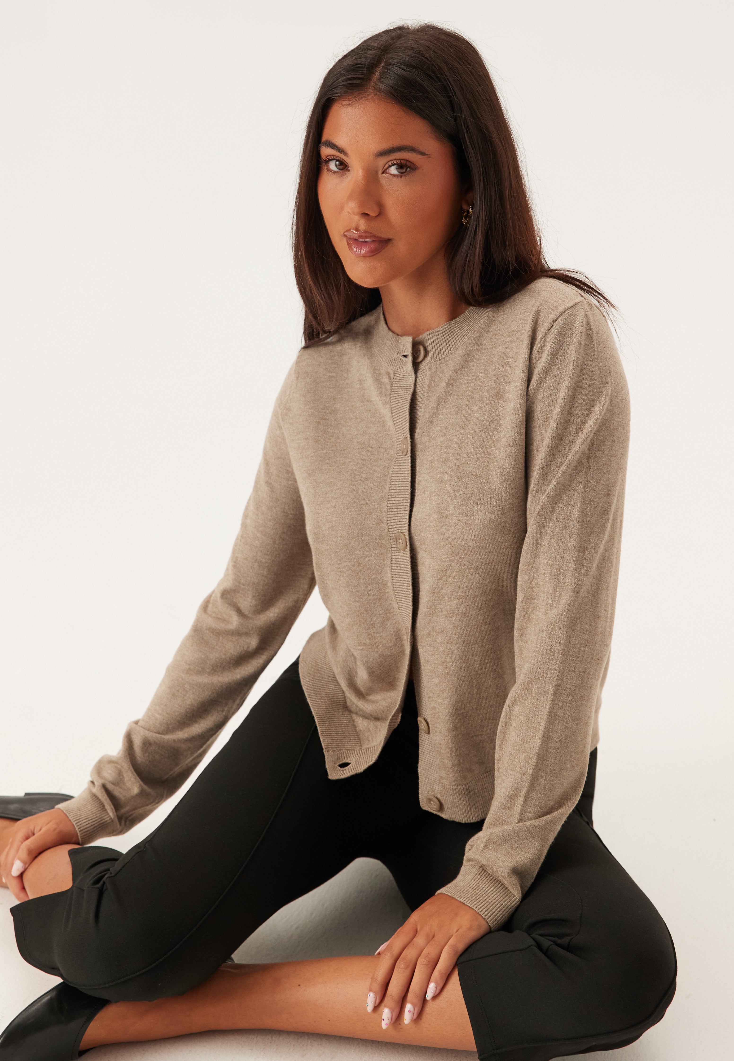 OBJECT Objthess L/S Short Cardigan
