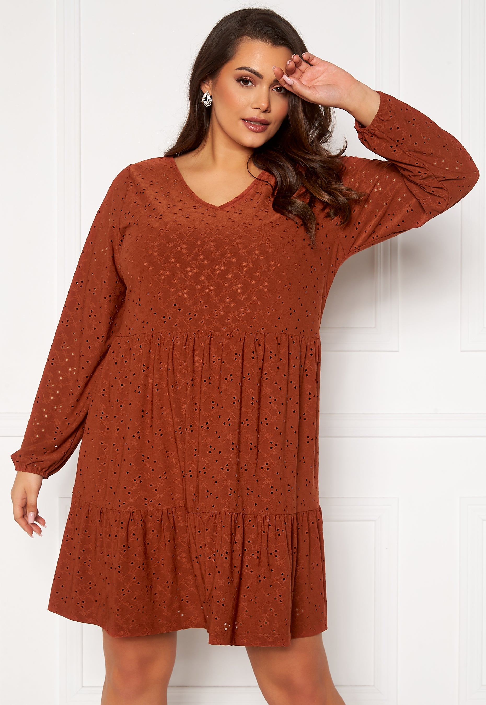 Bubbleroom Zabby LS Knee Dress