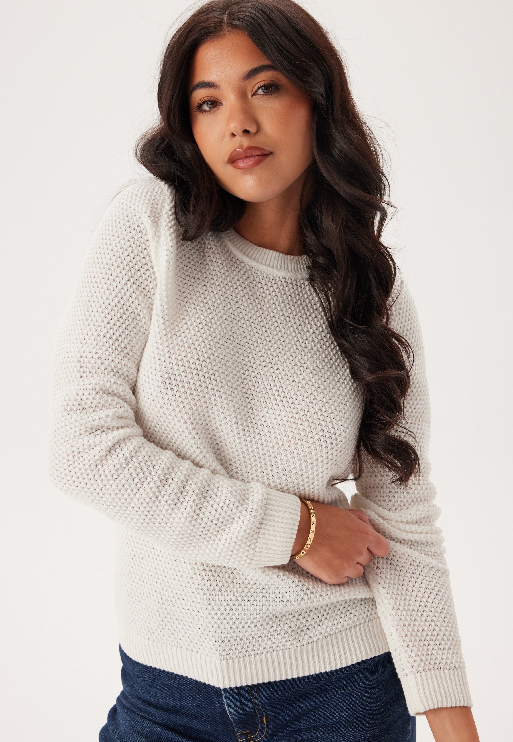 VILA Vidalo O-neck L/S Knit Top
