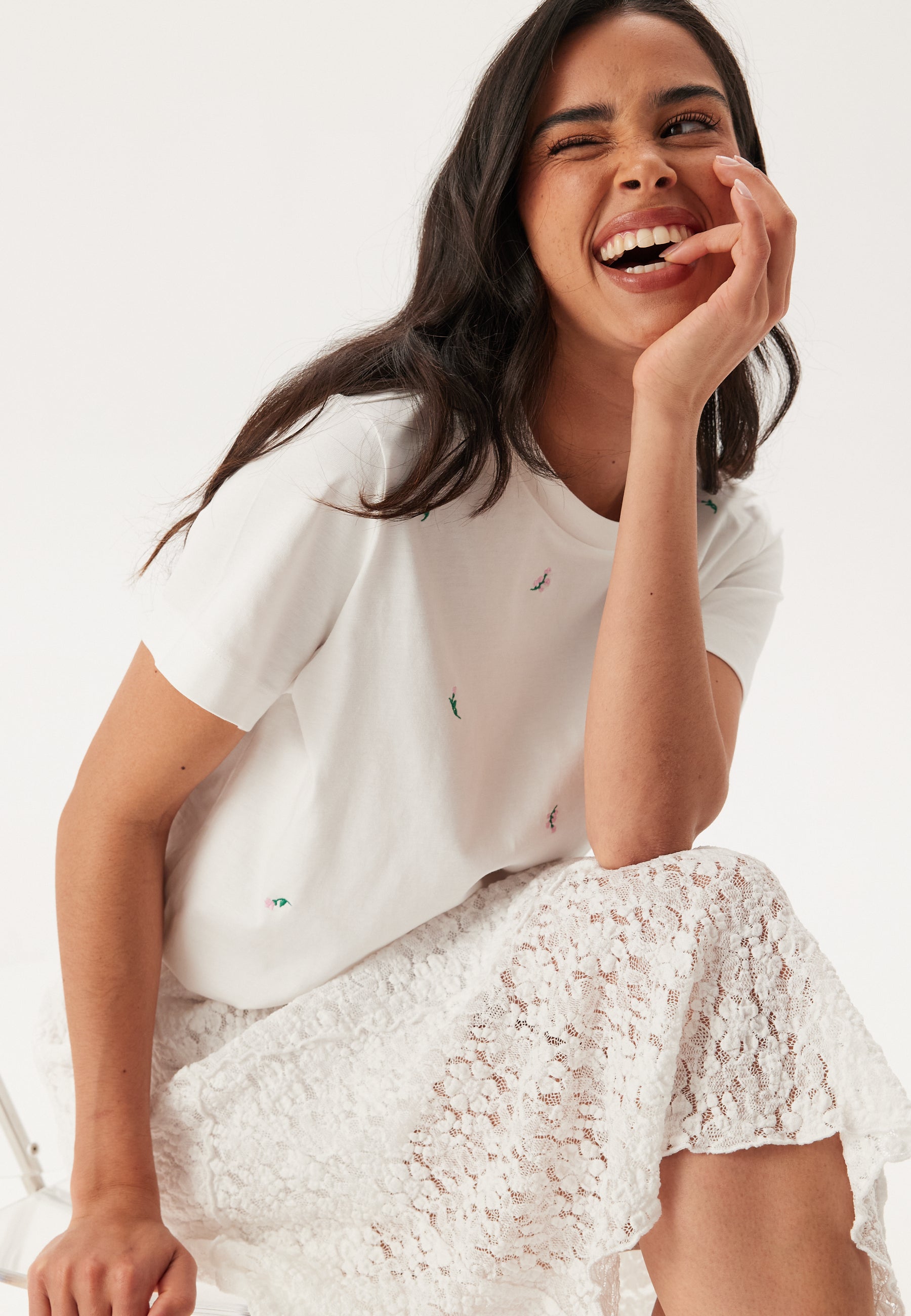 VERO MODA Vmsolvei Mette Ss Top