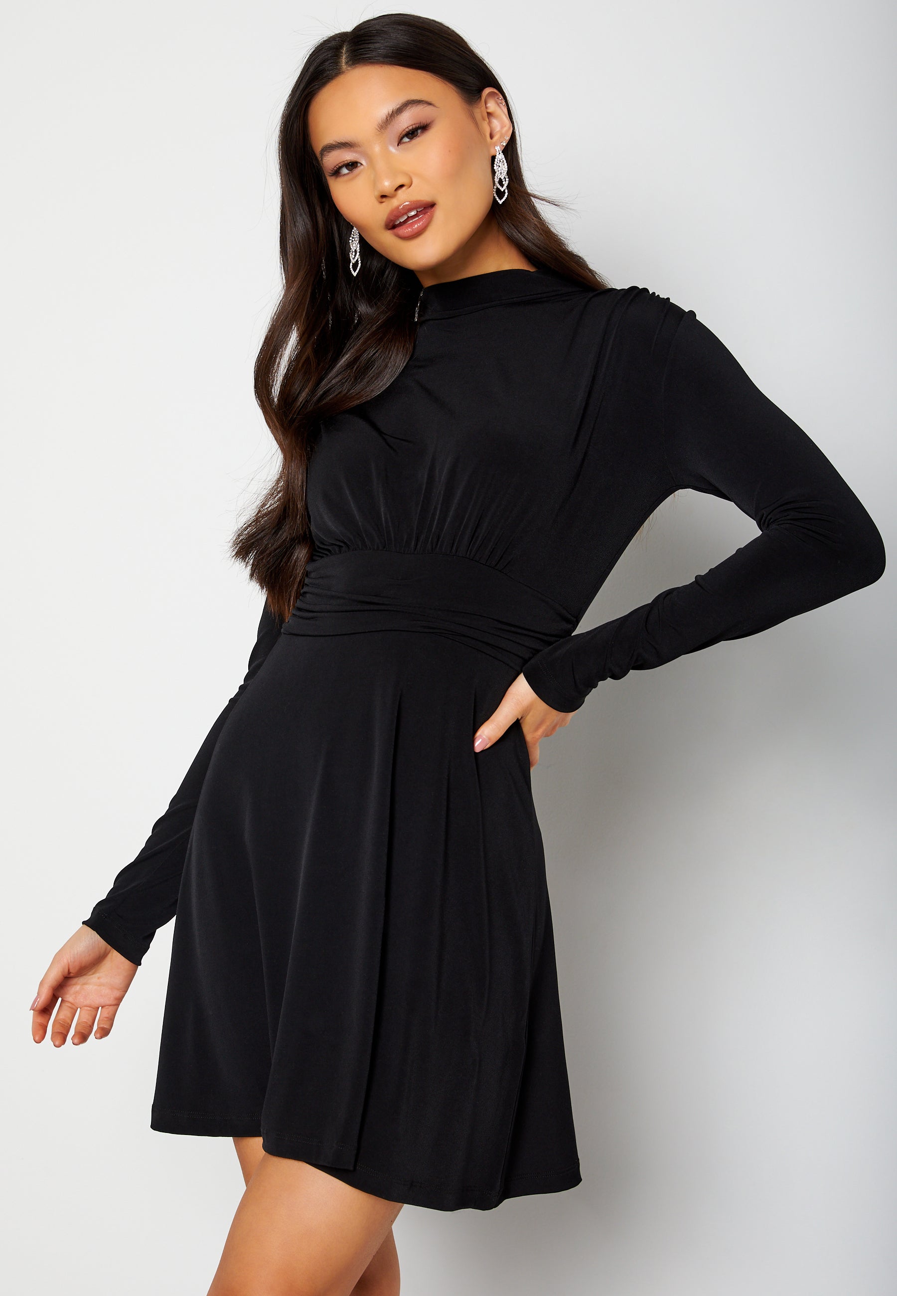 BUBBLEROOM Norah Jersey Skater Dress