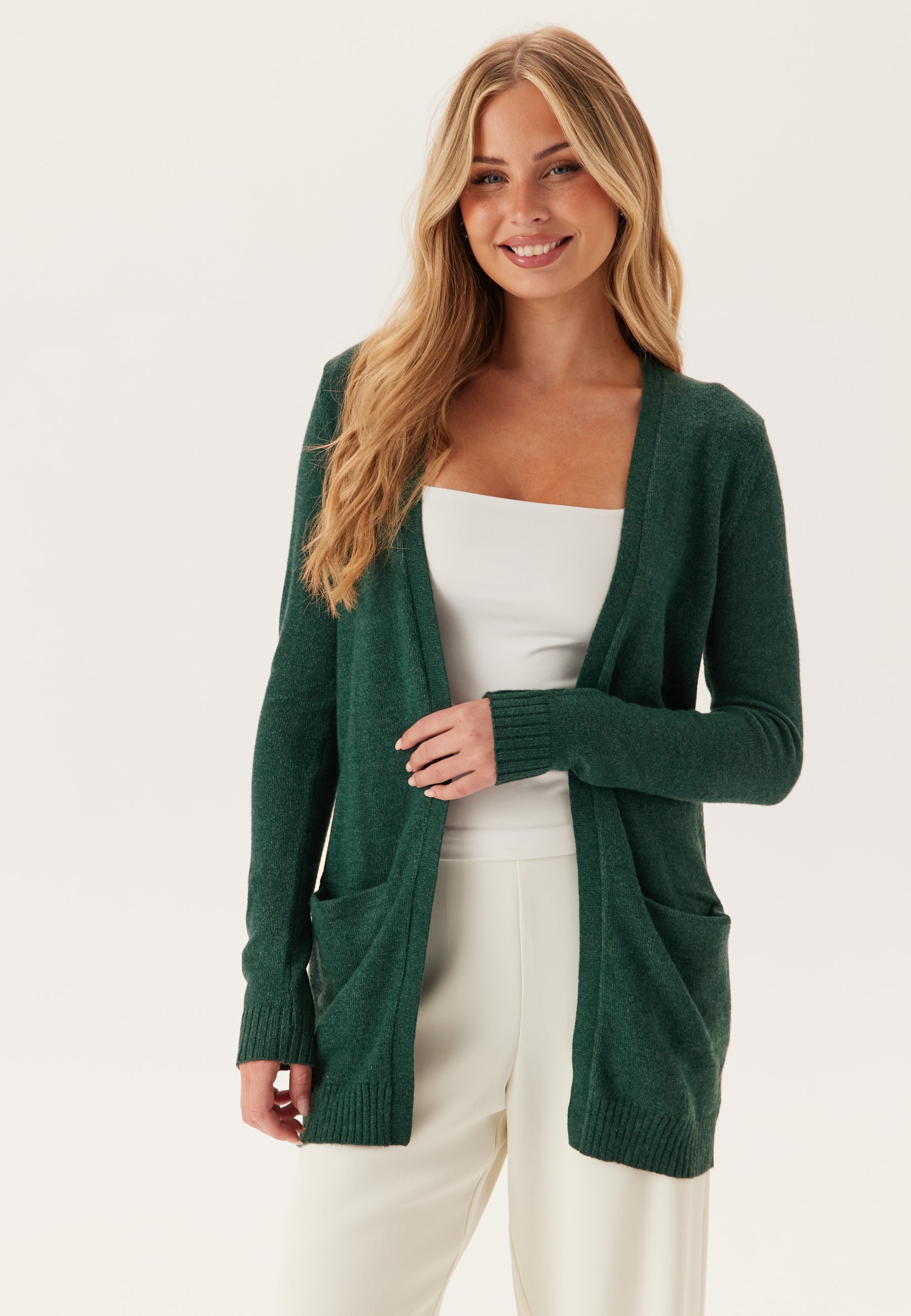 VILA Viril Open L/S KNIT CARDIGAN