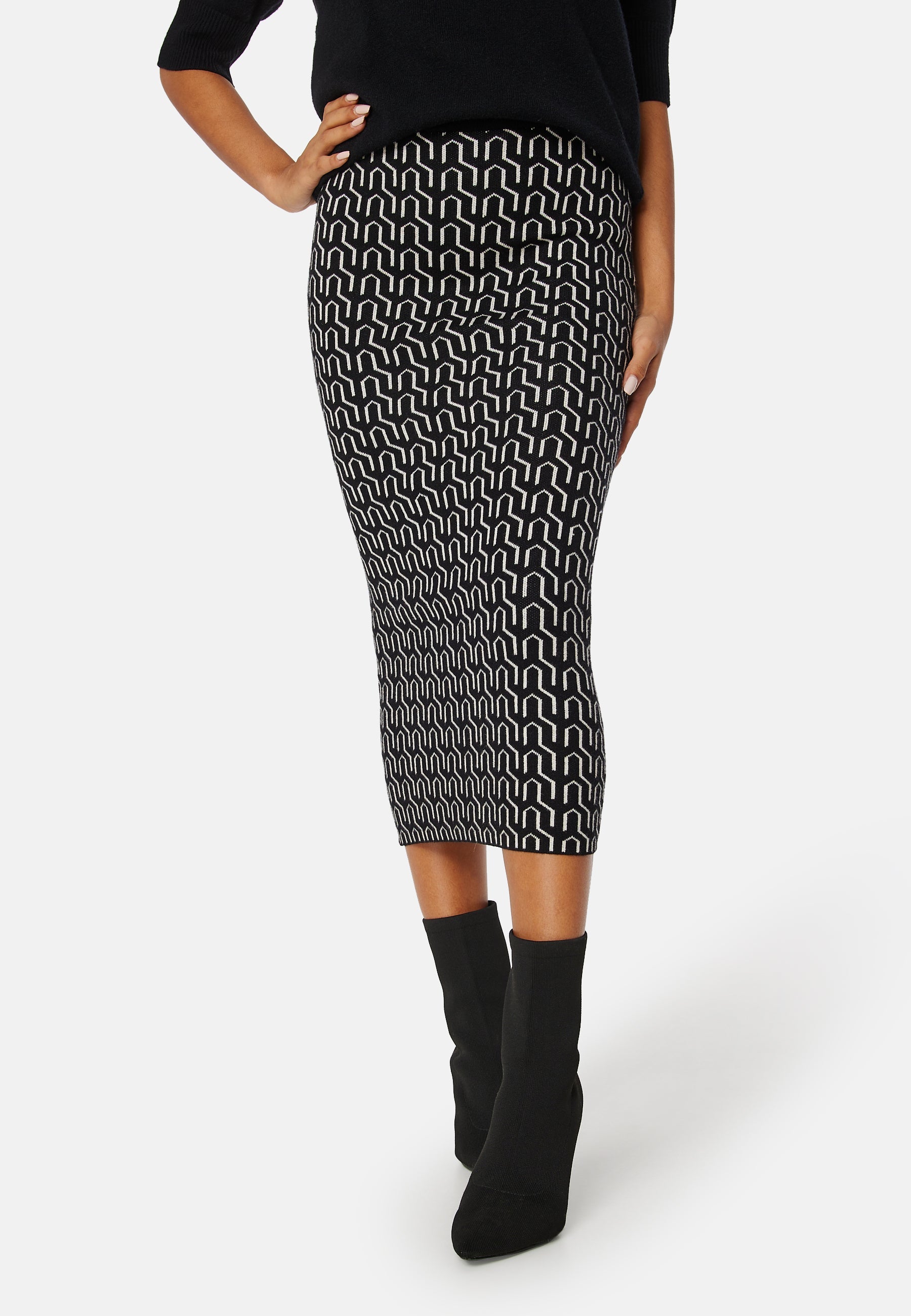 VERO MODA Gold Needle Art 7/8 Pencil Skirt