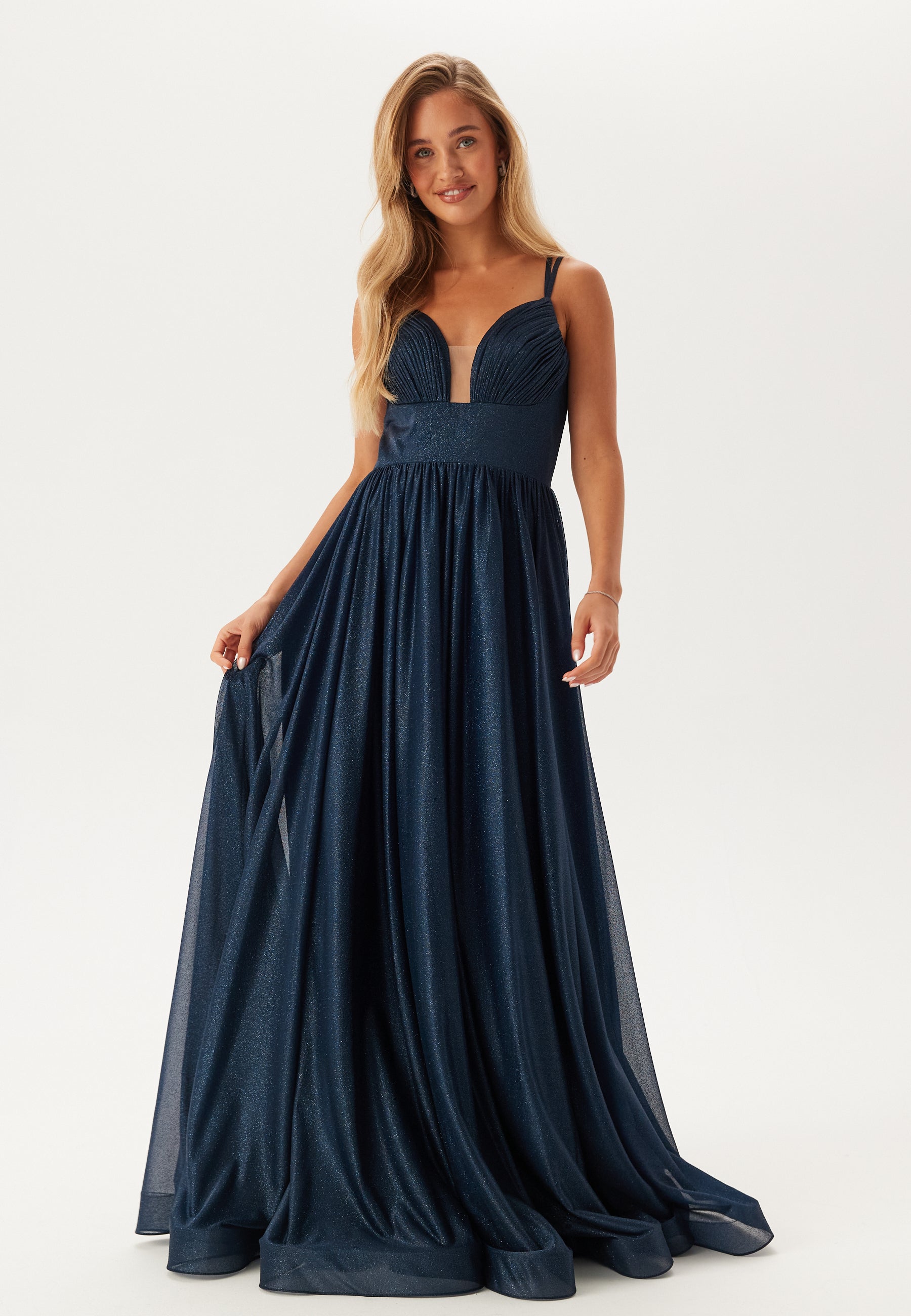 Christian Koehlert Sparkling Evening Dress With Tie Back