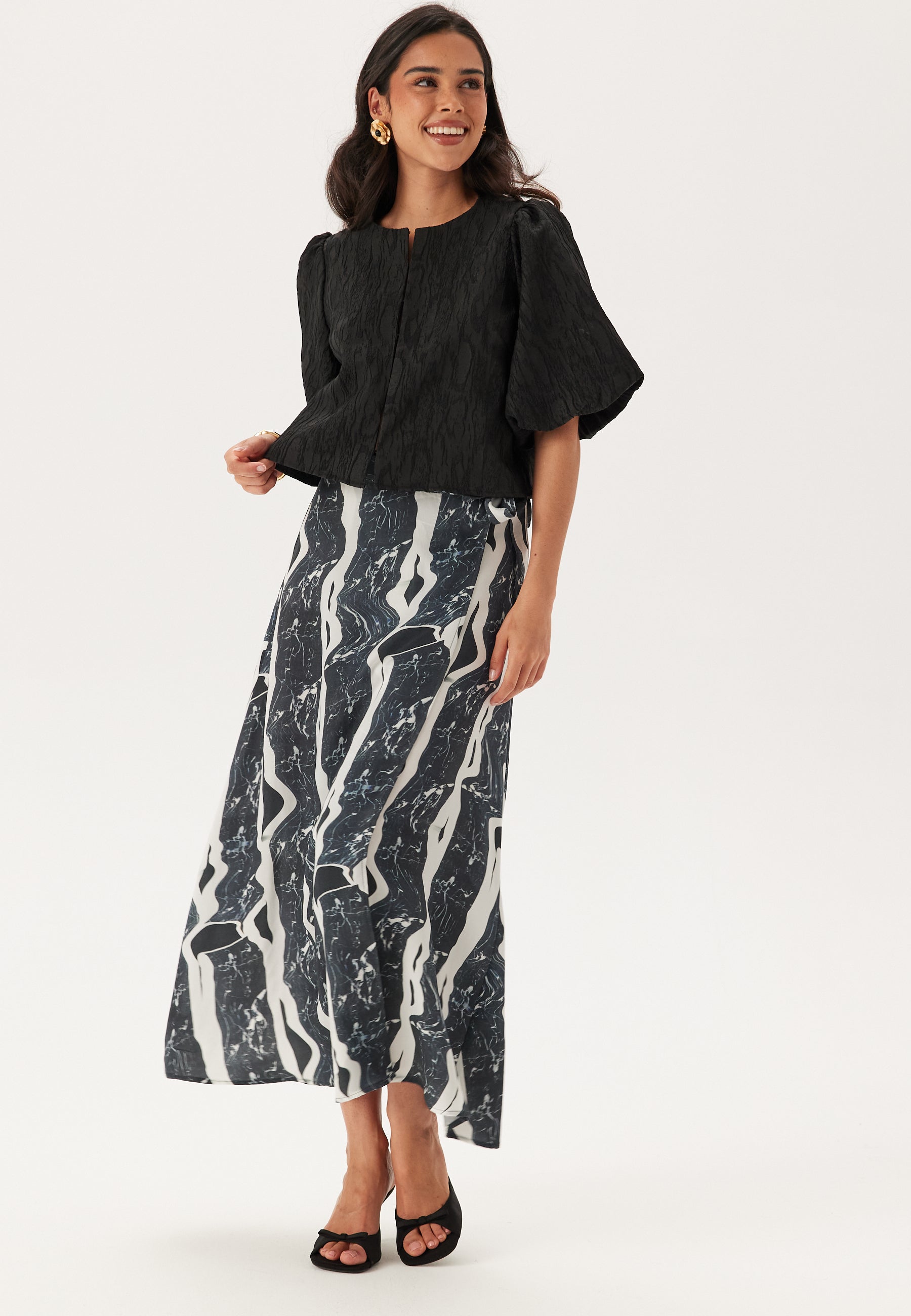 Bubbleroom Ateljé Wrap Maxi Skirt
