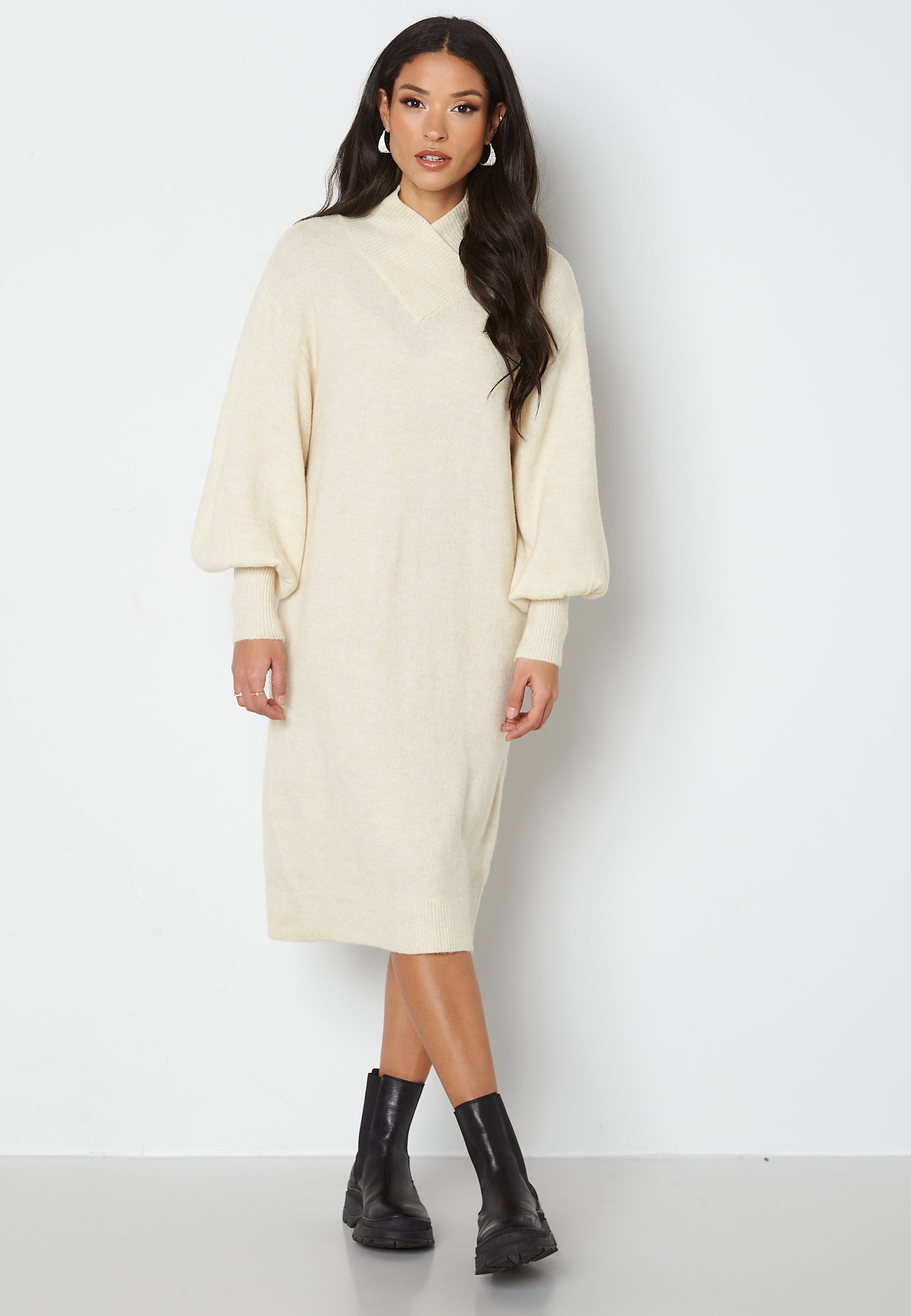VERO MODA Toka L/S Wrap Neck Dress