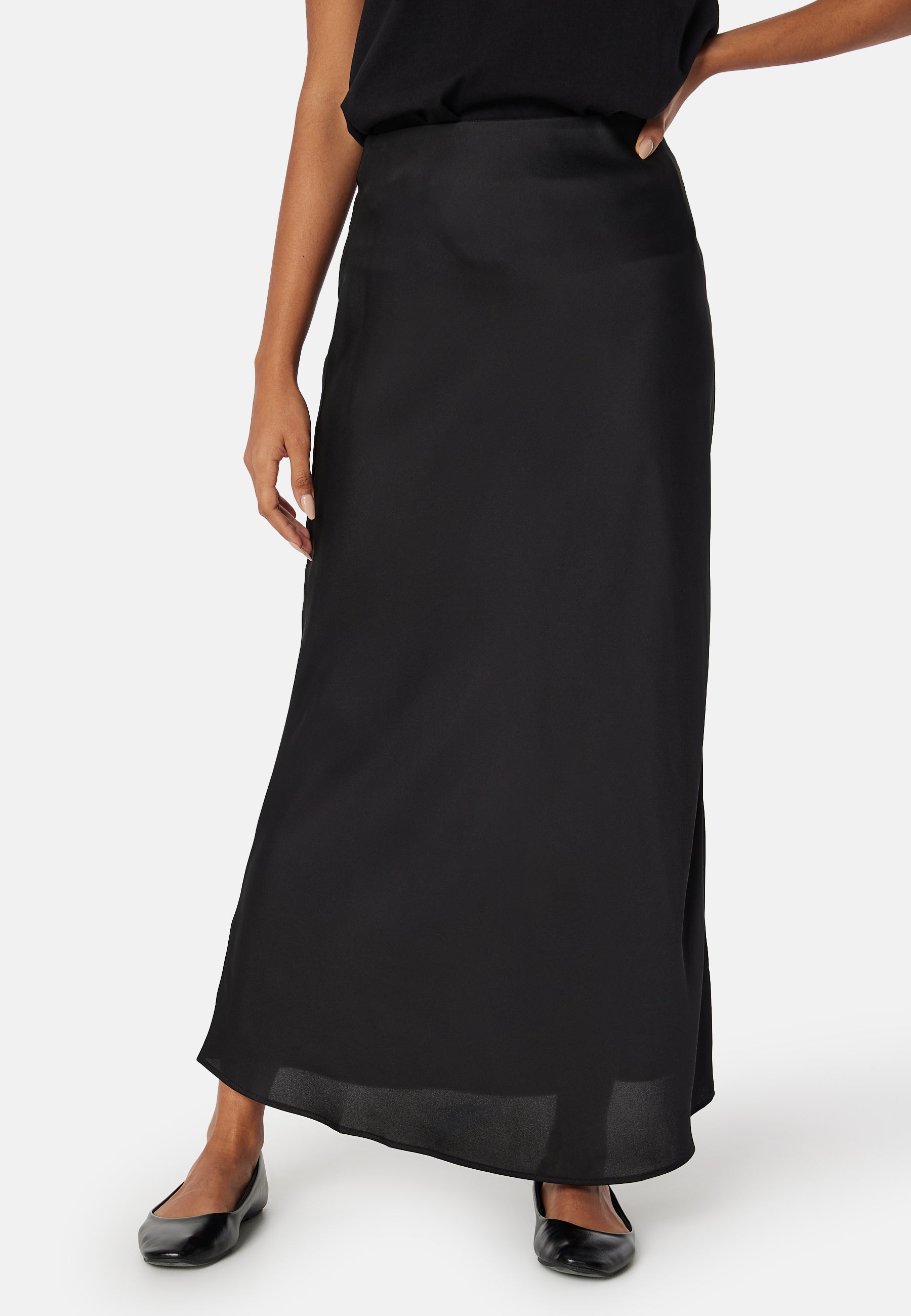 VILA Viellette High Waist Long Skirt