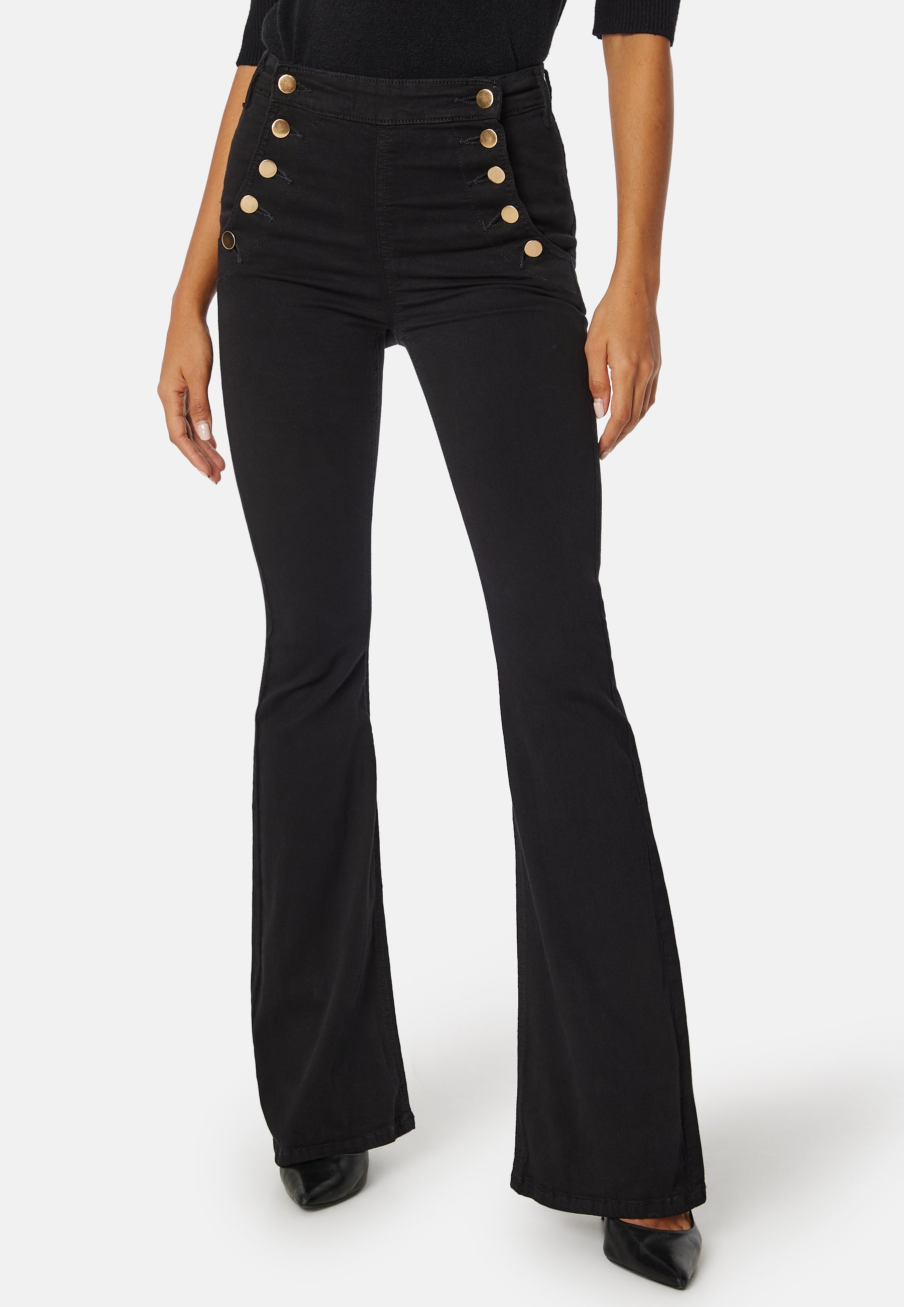 BUBBLEROOM Adina High Flared Jeans