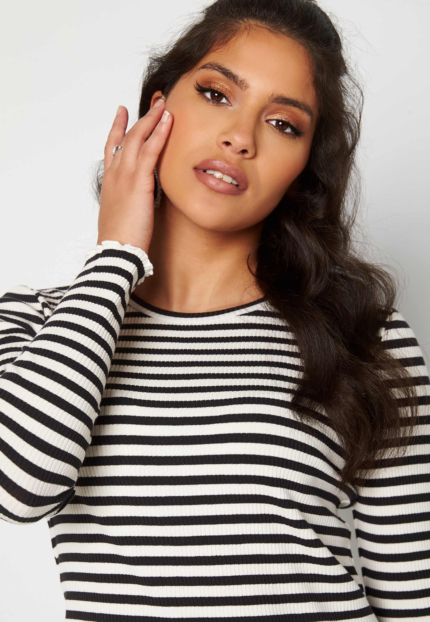 SELECTED Anna LS Crew Neck Tee