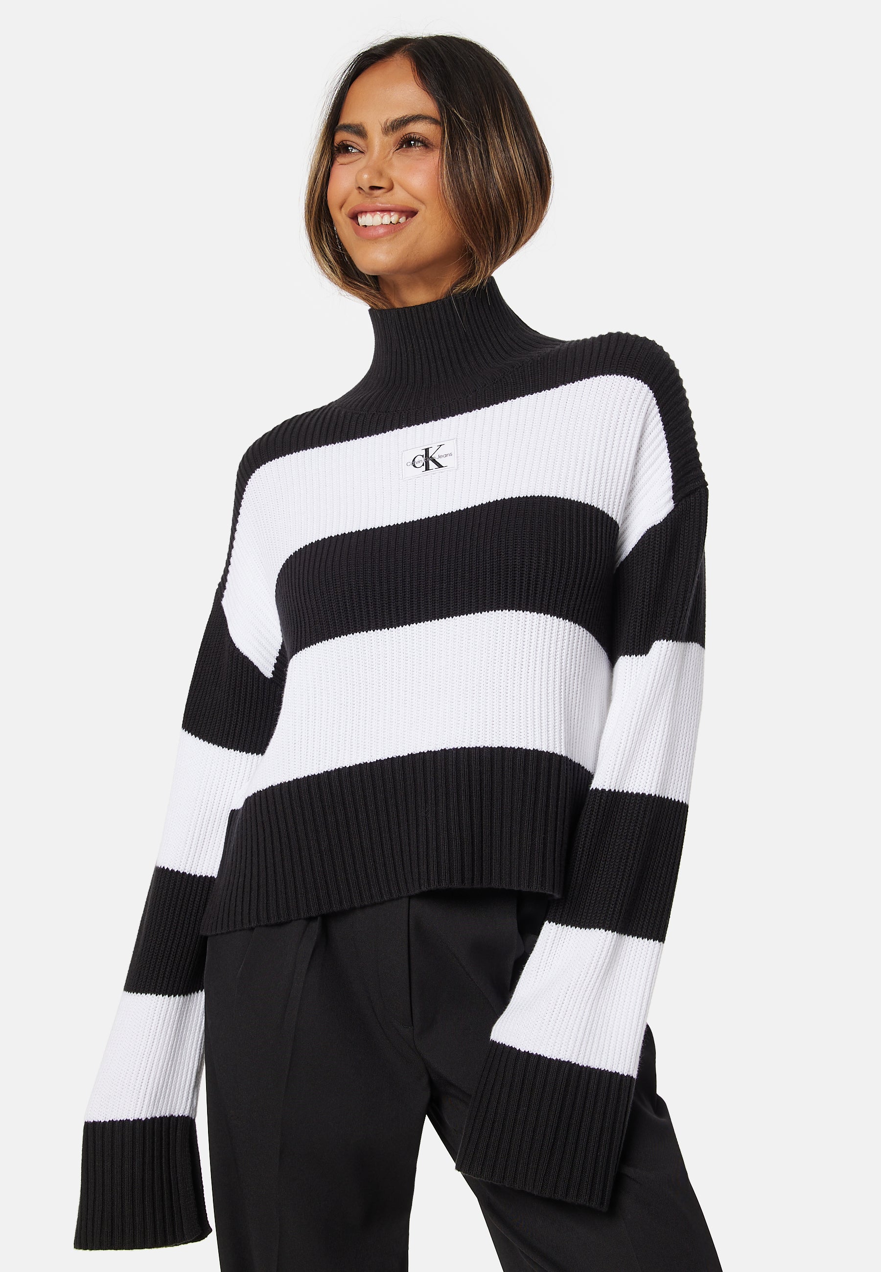 Calvin Klein Jeans Label Chunky Sweater