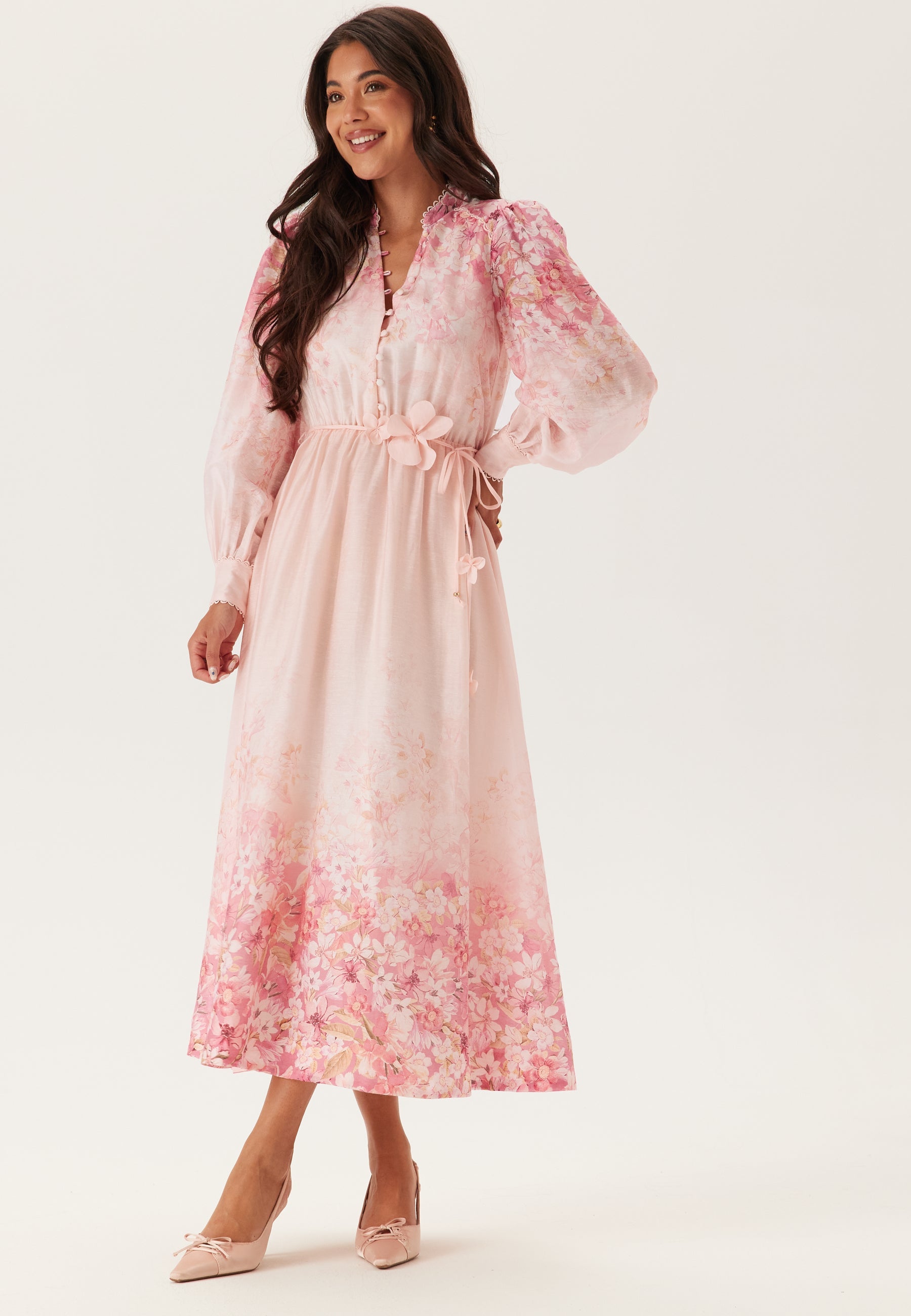 FOREVER NEW Courtney Placement Print Maxi