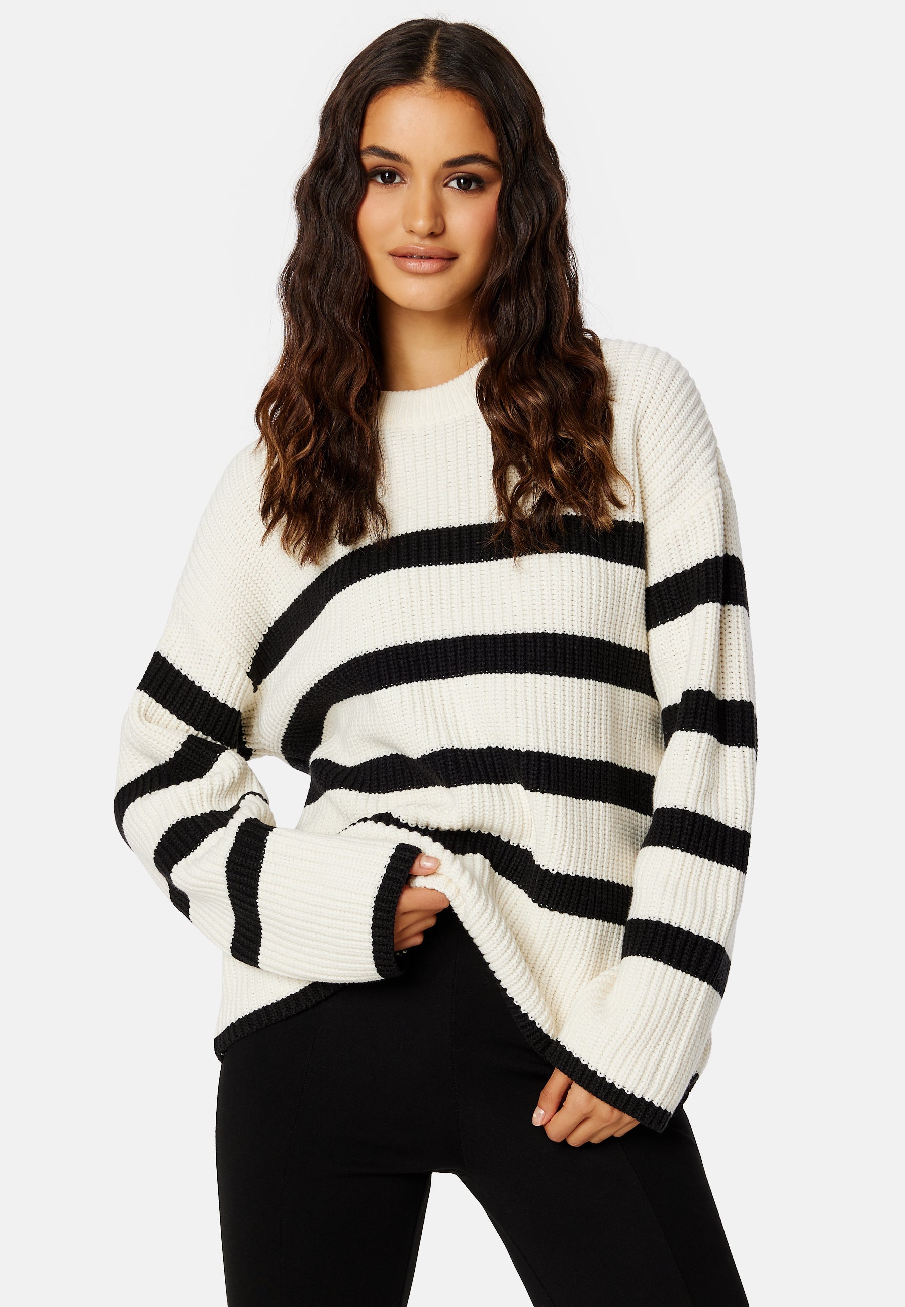 SELECTED Bloomie LS Knit O-Neck