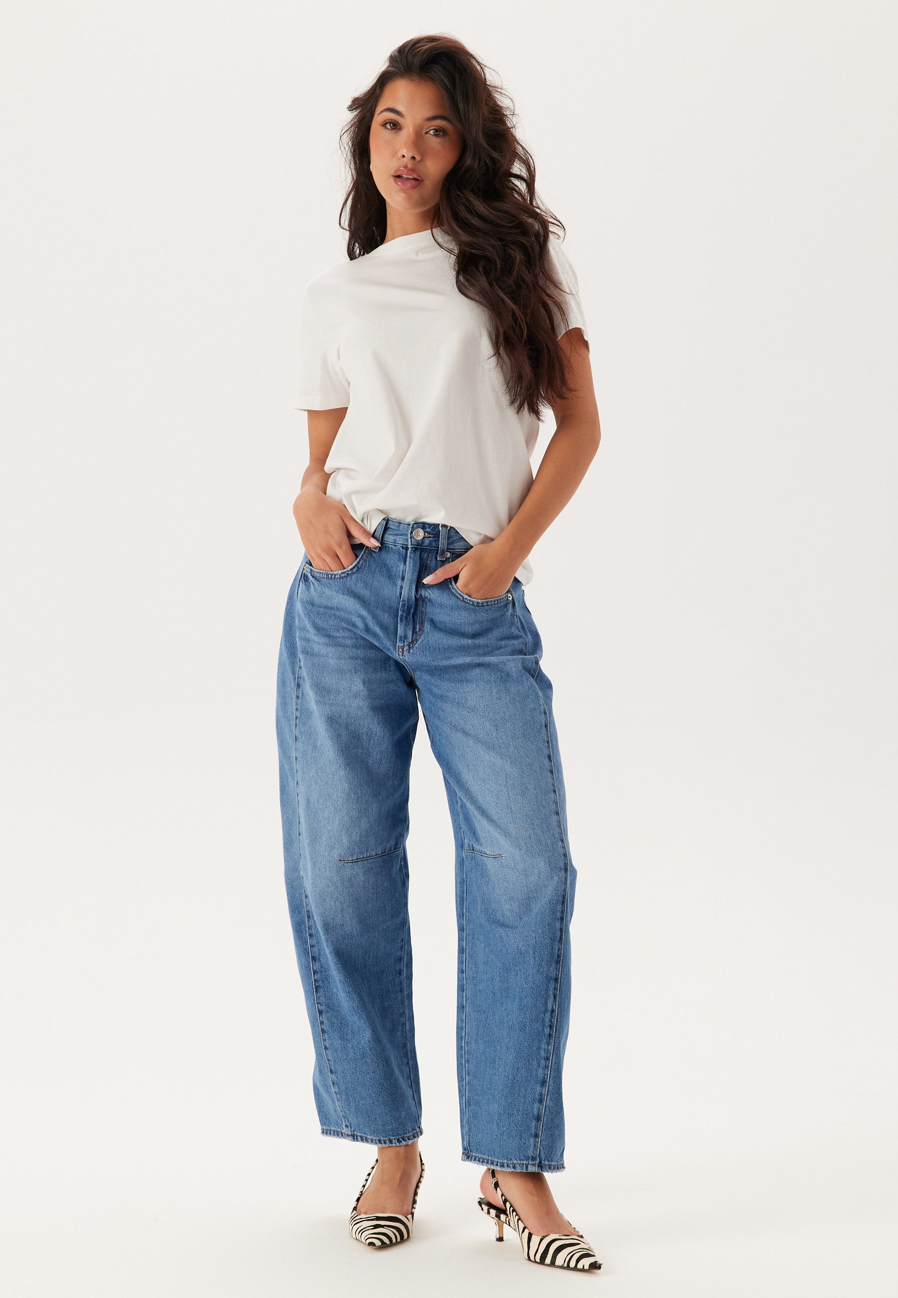 ONLY Onlhorseshoe Mw Barrel Pleat D