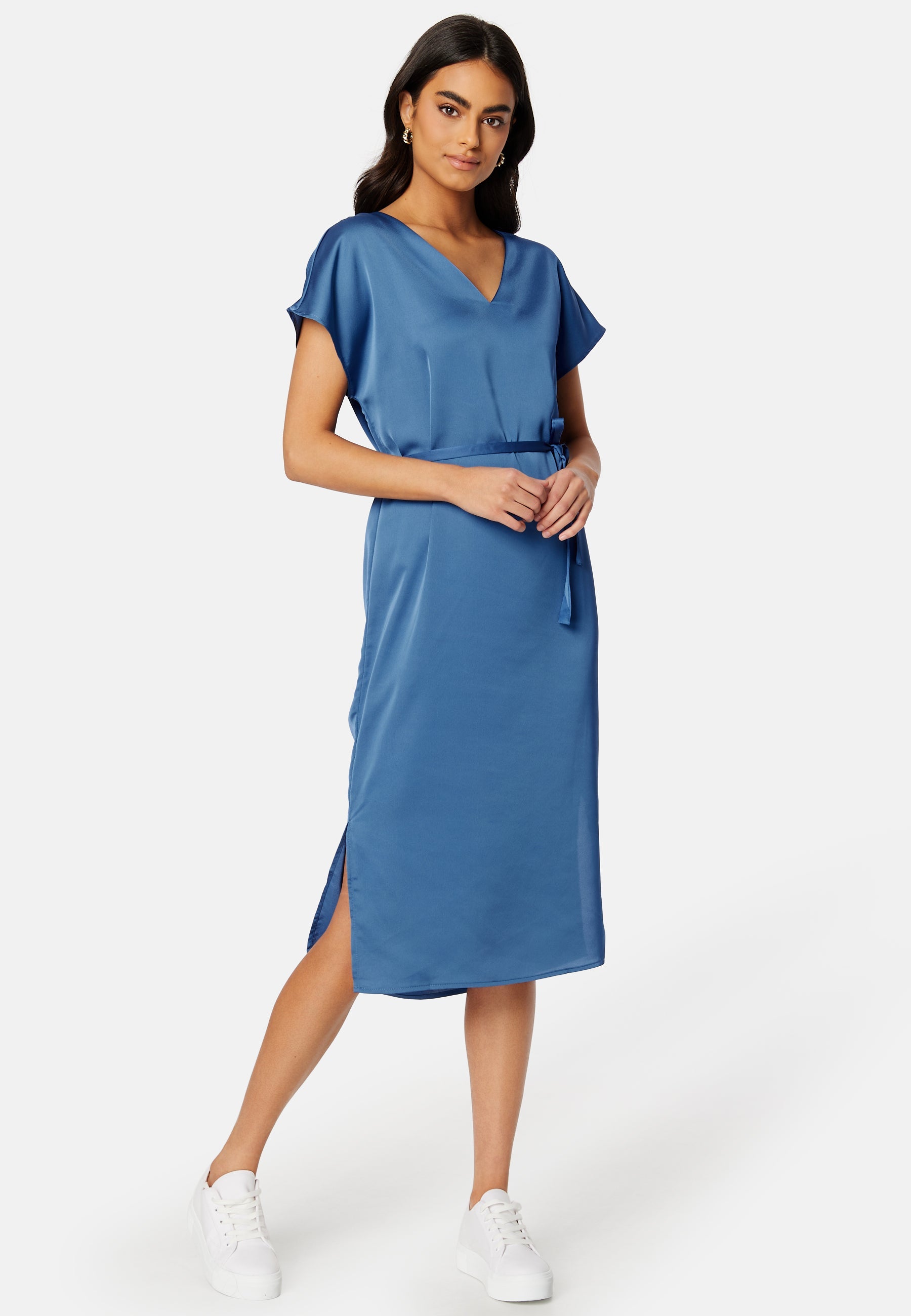 VILA Ellette V-Neck S/S Dress