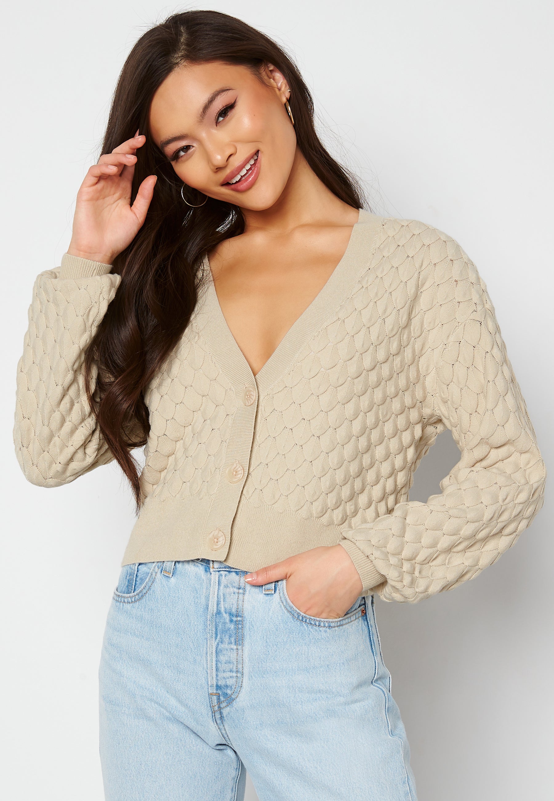 ONLY Gillie L/S Cardigan Knit