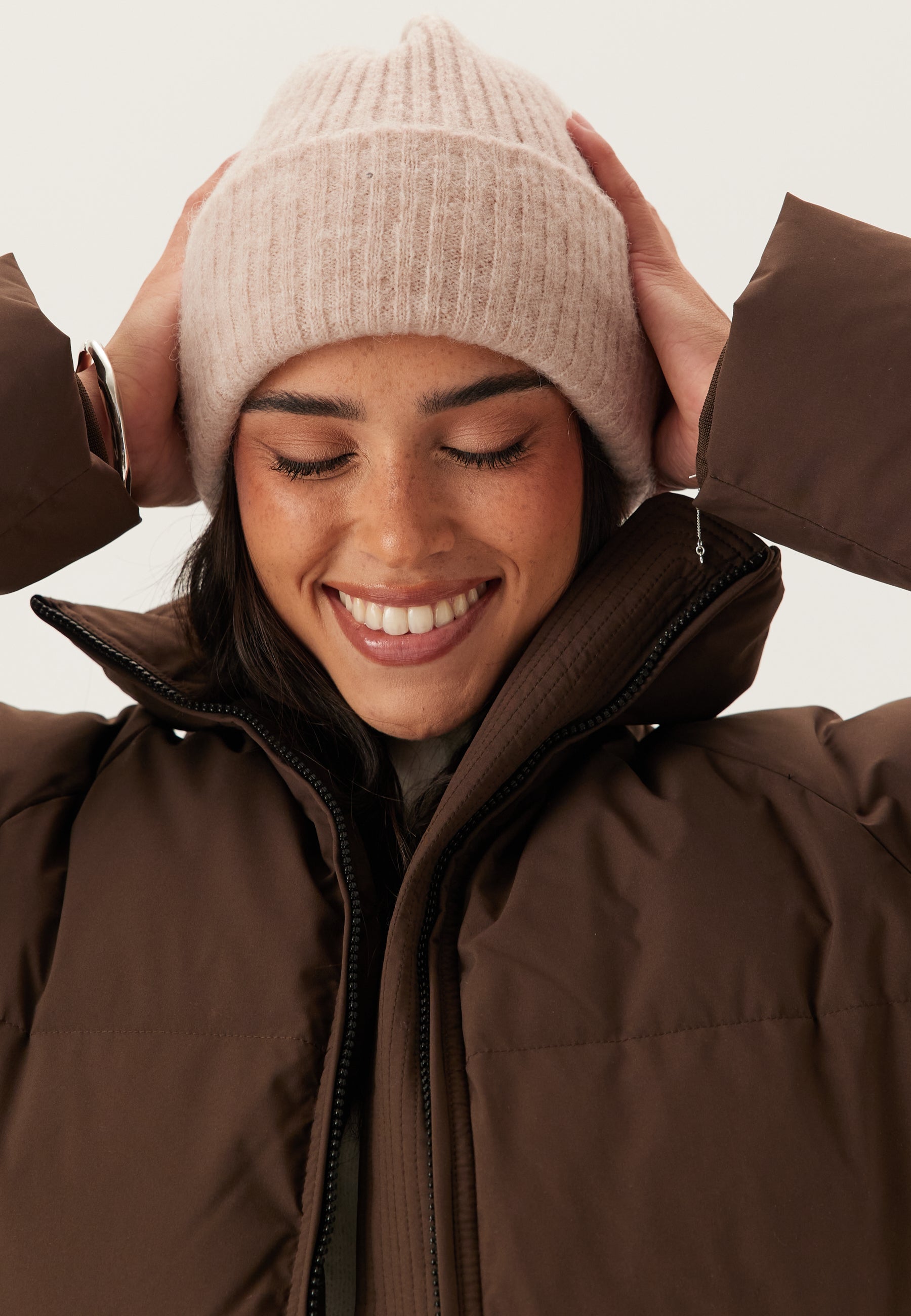 SELECTED Slflulu Wool Blend Knit Beanie