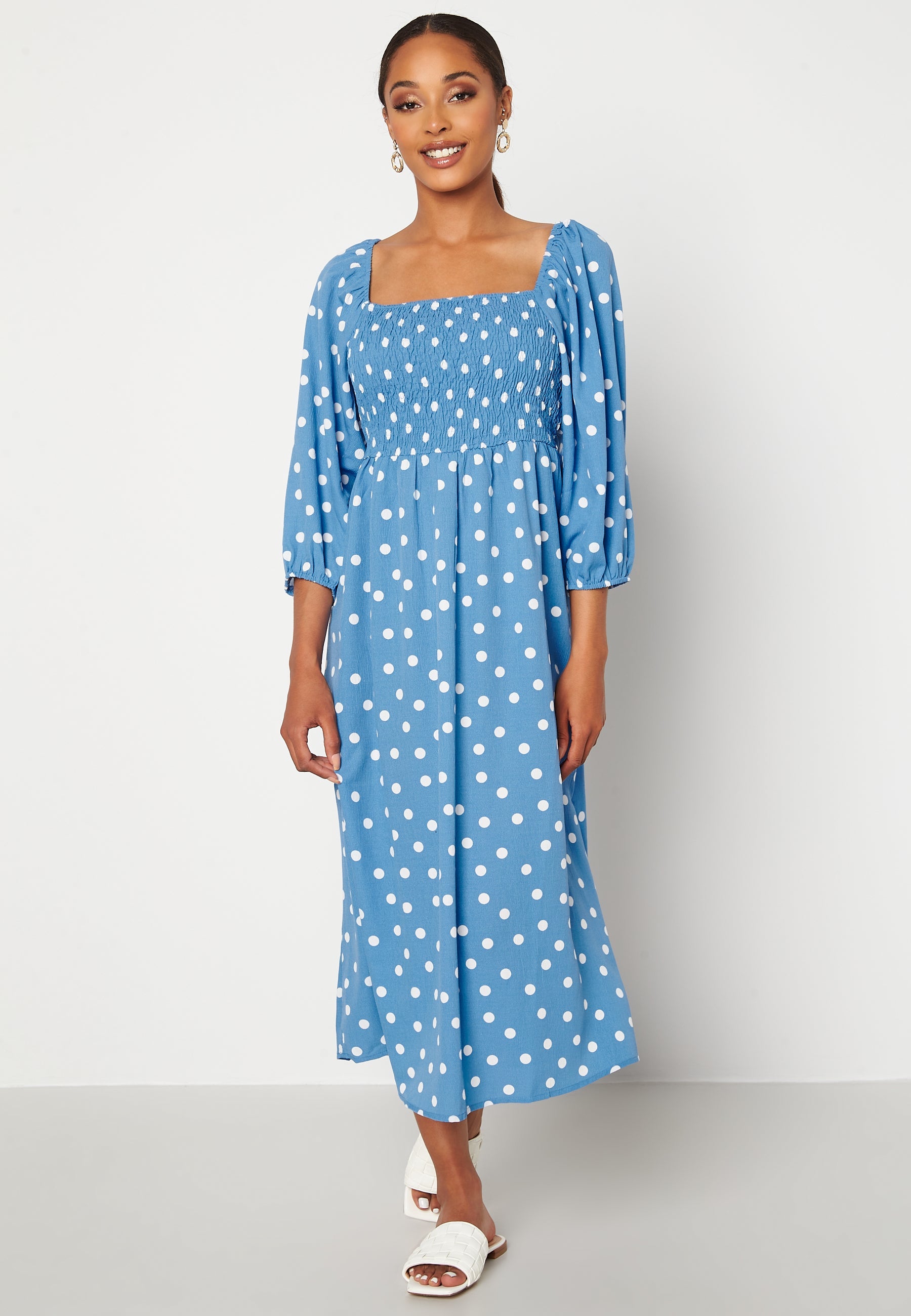 VERO MODA Ginna 3/4 Smock Square Dress