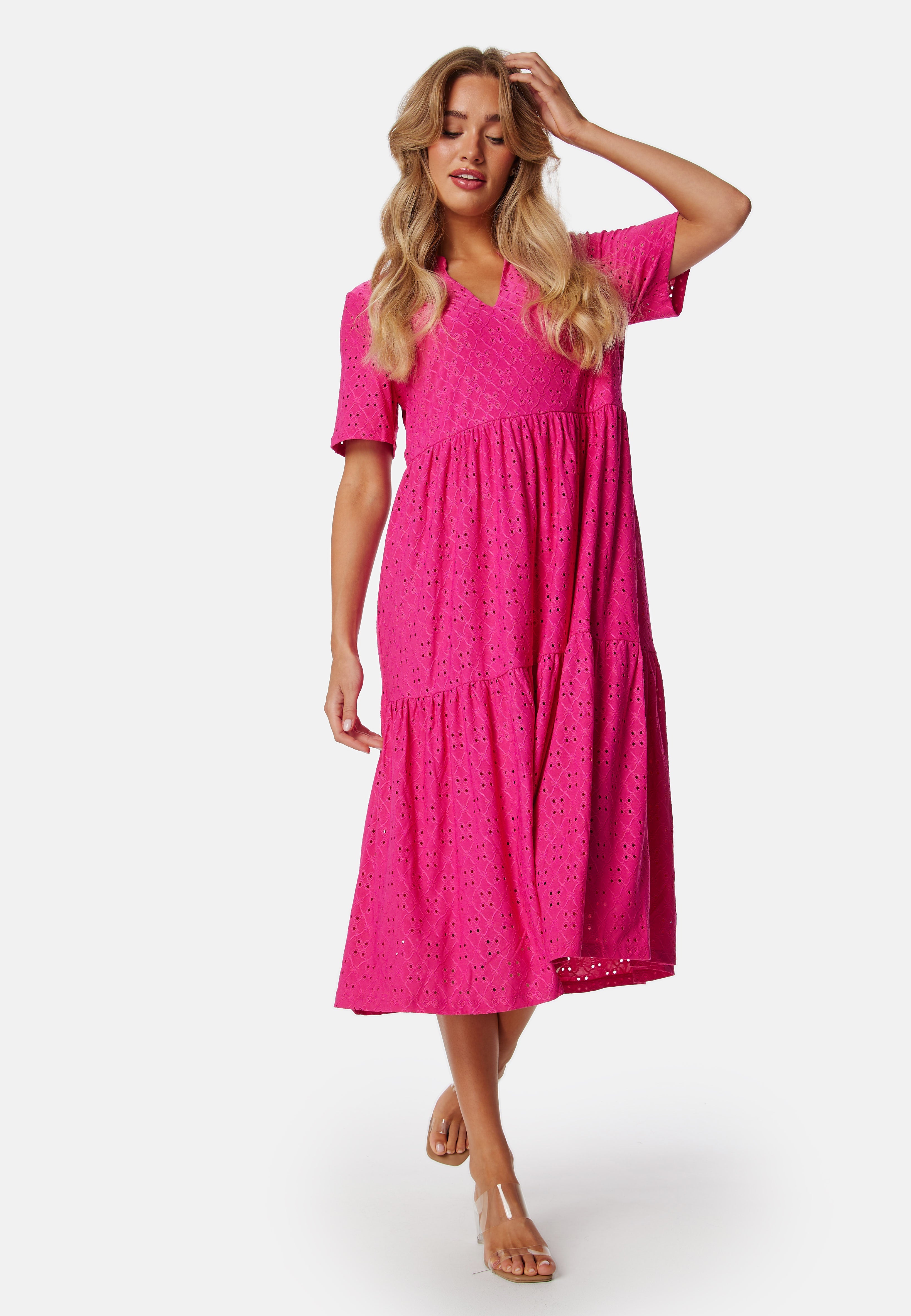 VILA Viruda S/S Midi Dress