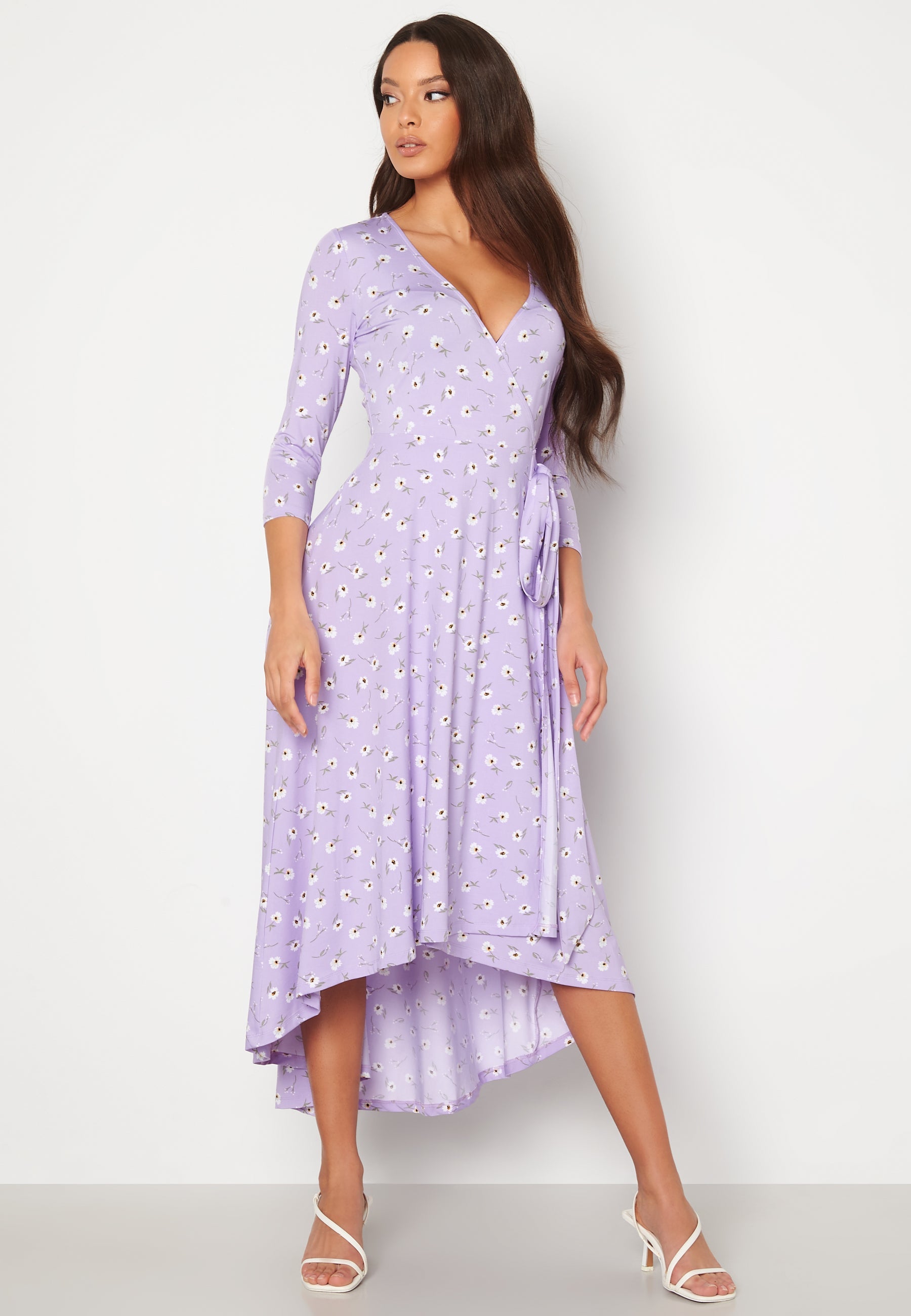 BUBBLEROOM Clara high low dress