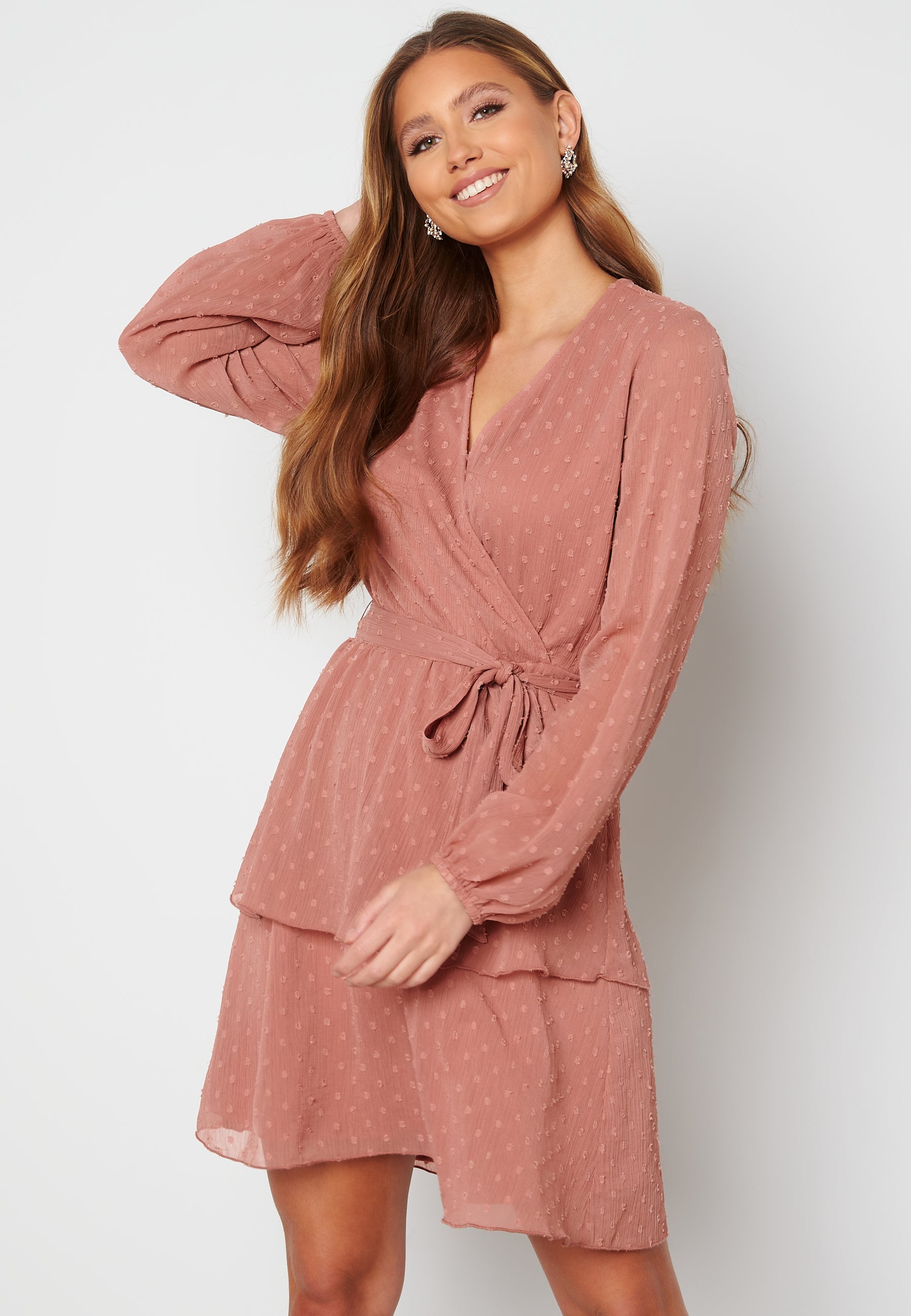 Bubbleroom Care Malva Dotted Dress