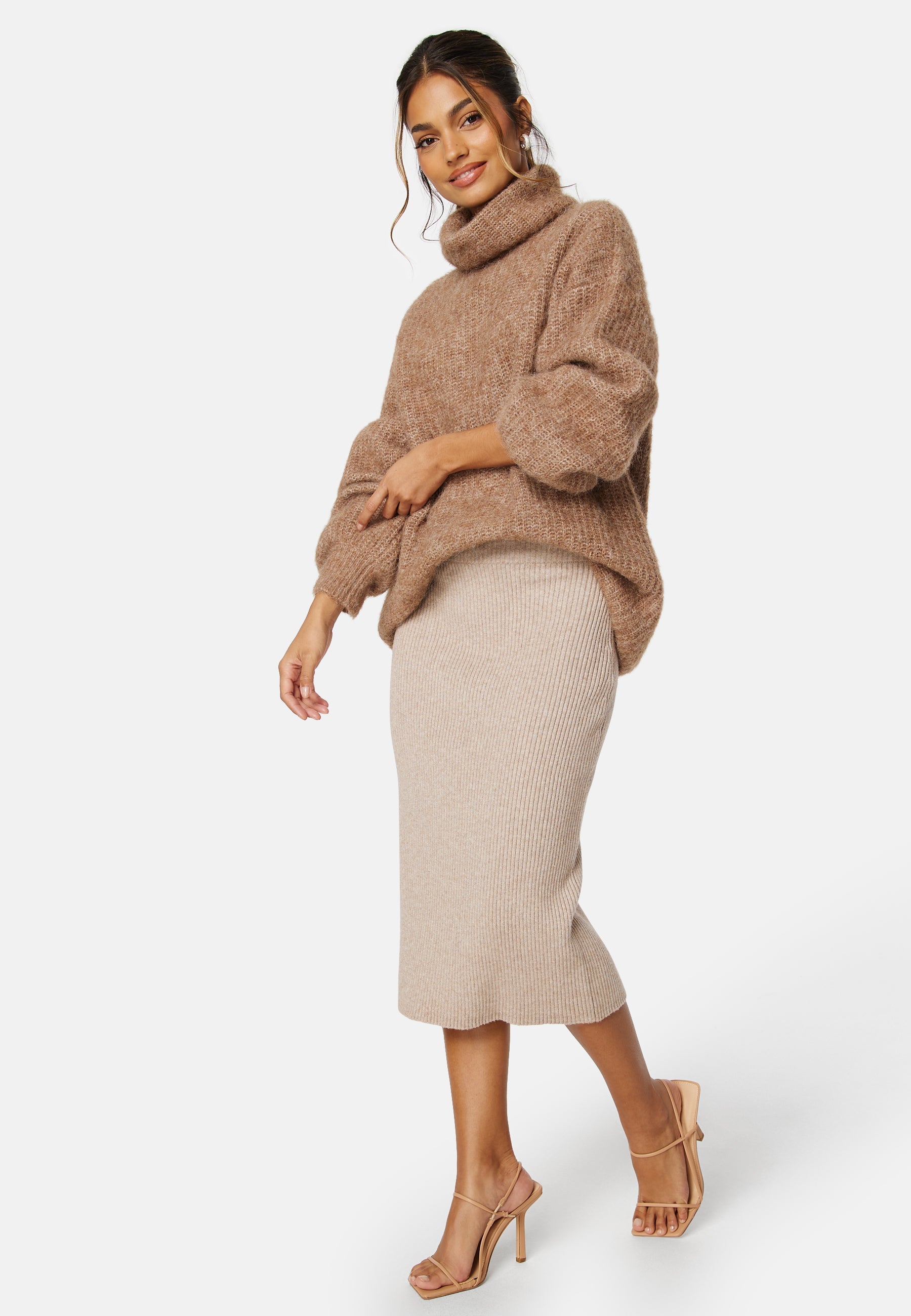 BUBBLEROOM CC Chunky knitted wool mix sweater