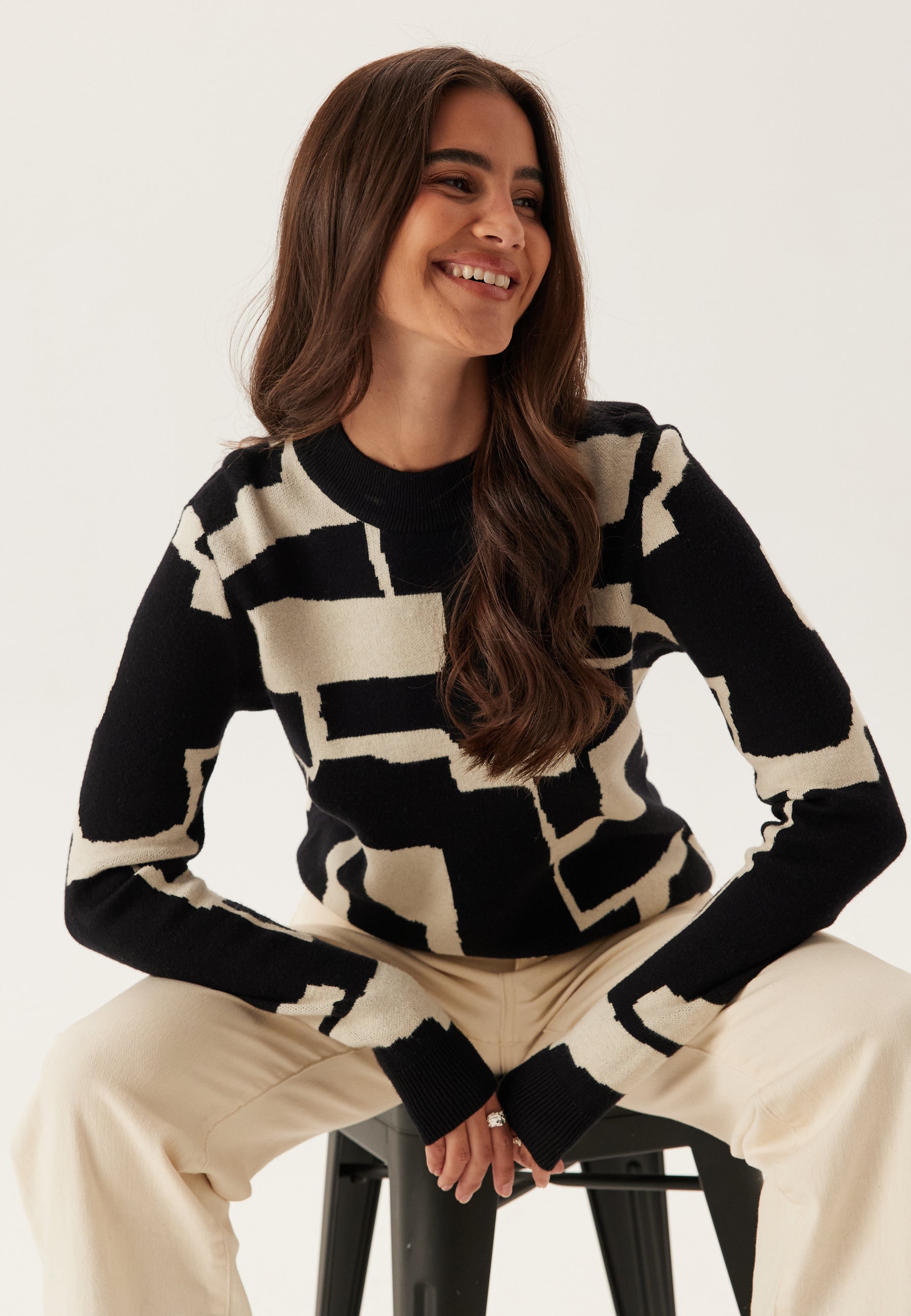 Object Collectors Item Objray L/S  KNIT PULLOVER