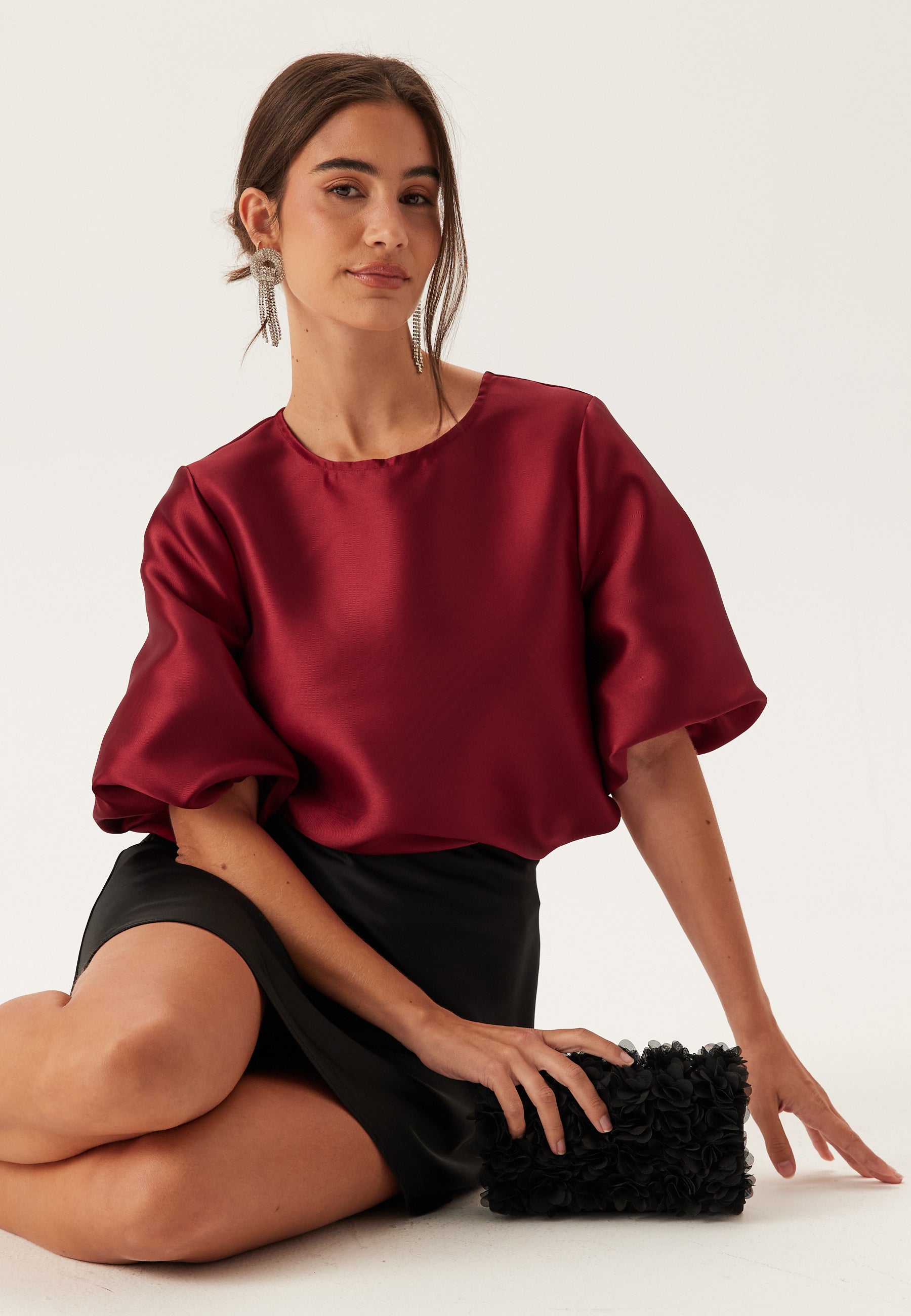 VERO MODA Vmdaisy 2/4 O-NECK SHORT TOP