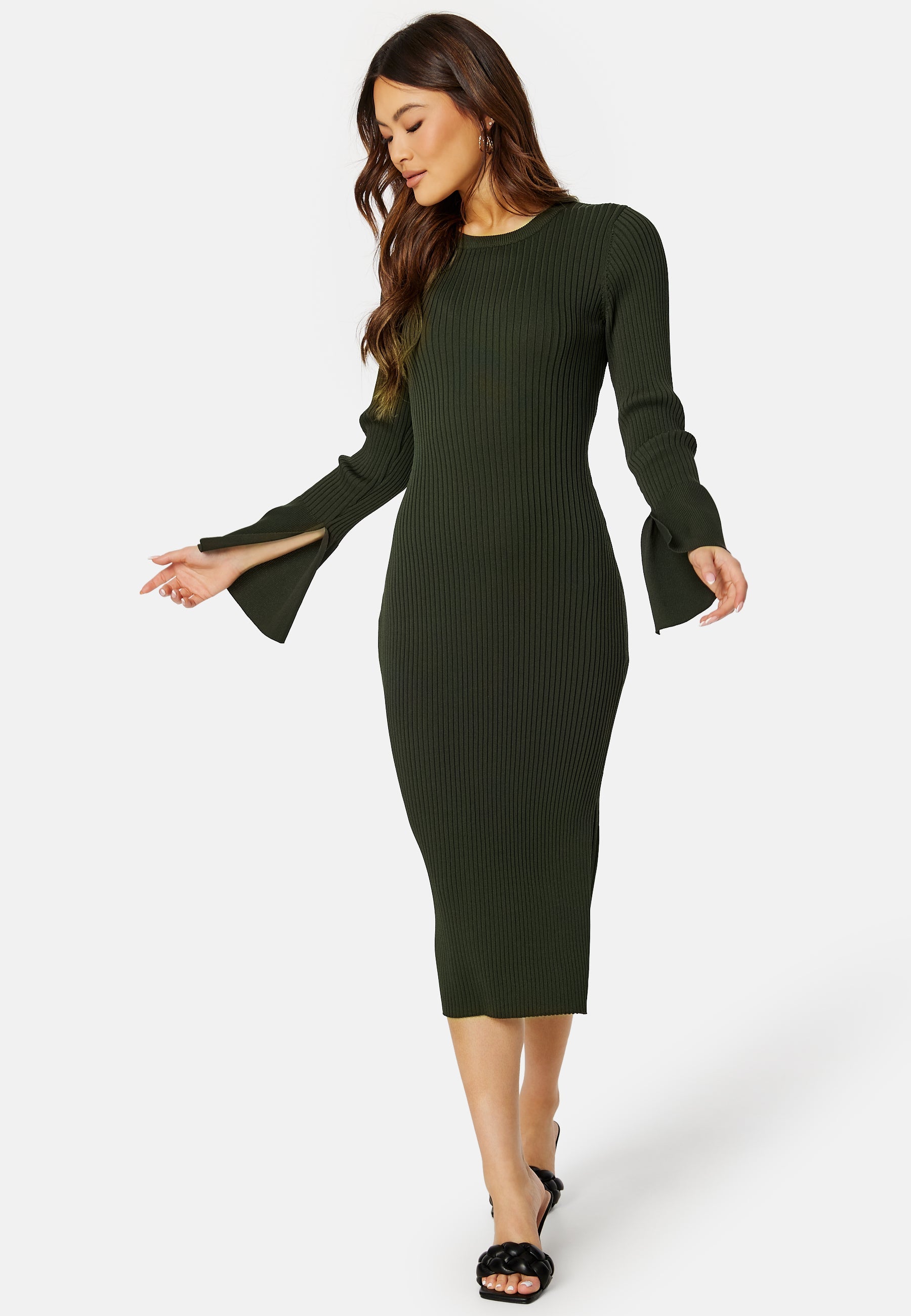 BUBBLEROOM Stella Knitted Viscose Dress