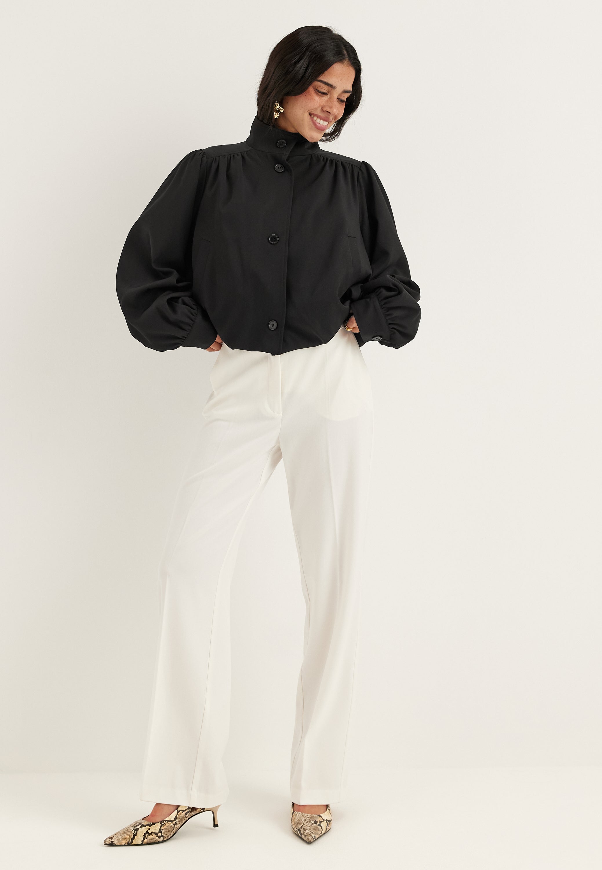BUBBLEROOM Short Balloon Jacket