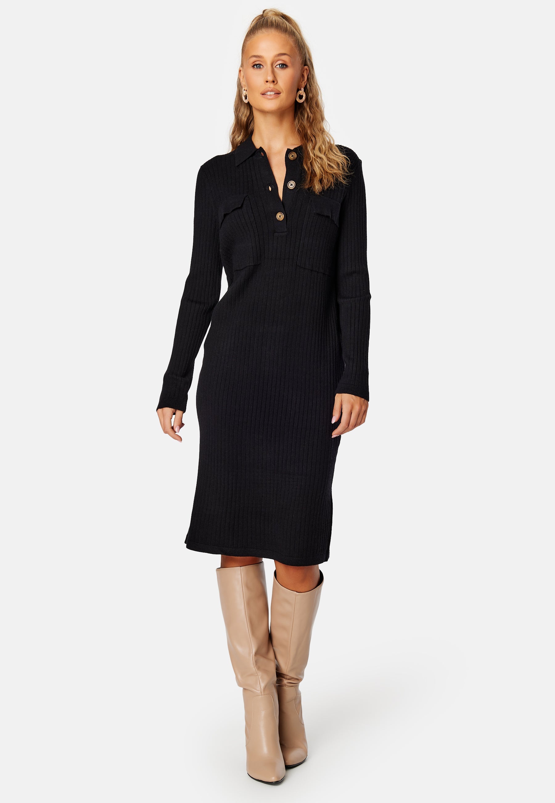 Object Collectors Item Noelle Polo Knit Dress