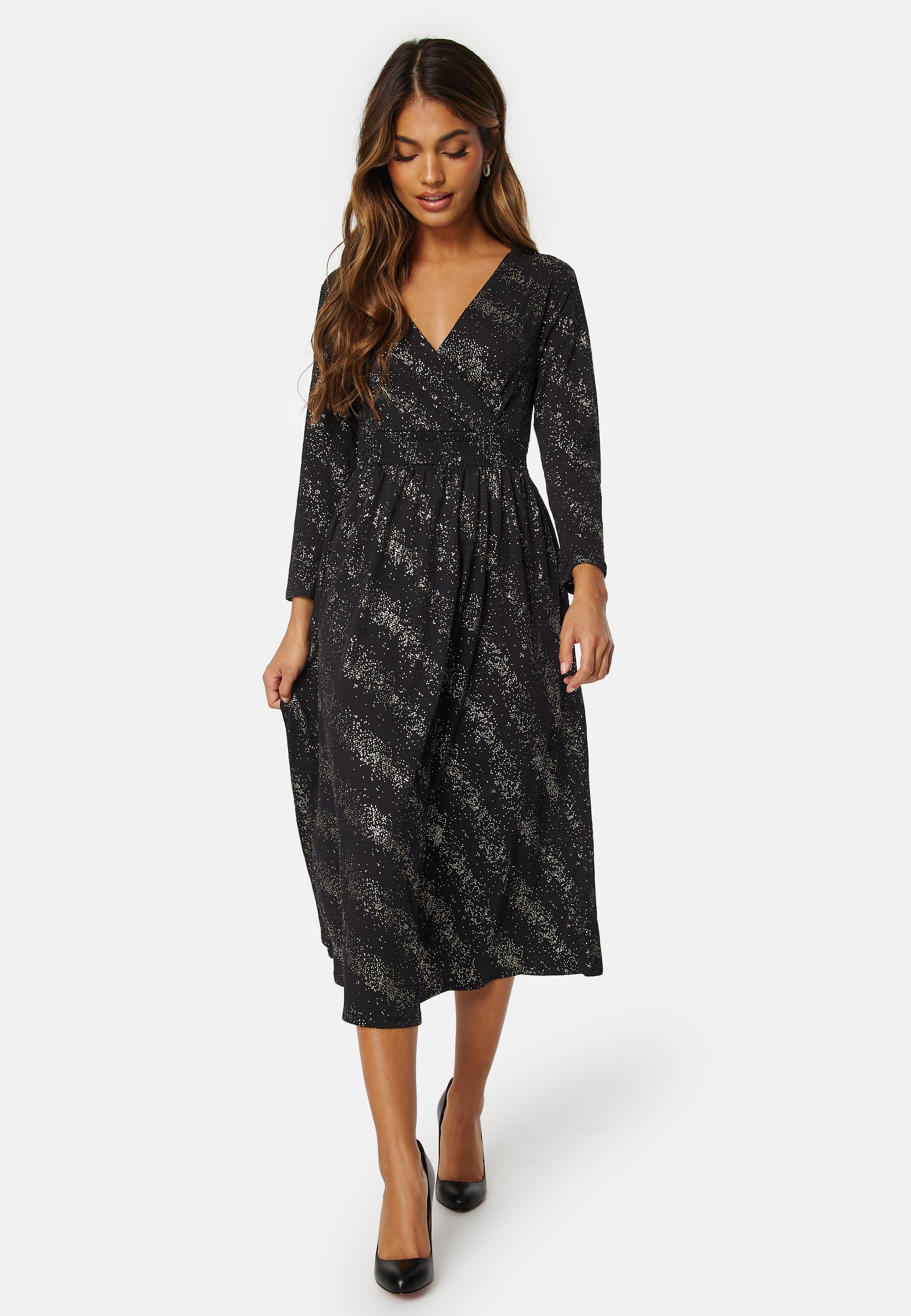 ONLY New Pella Foil Wrap Dress