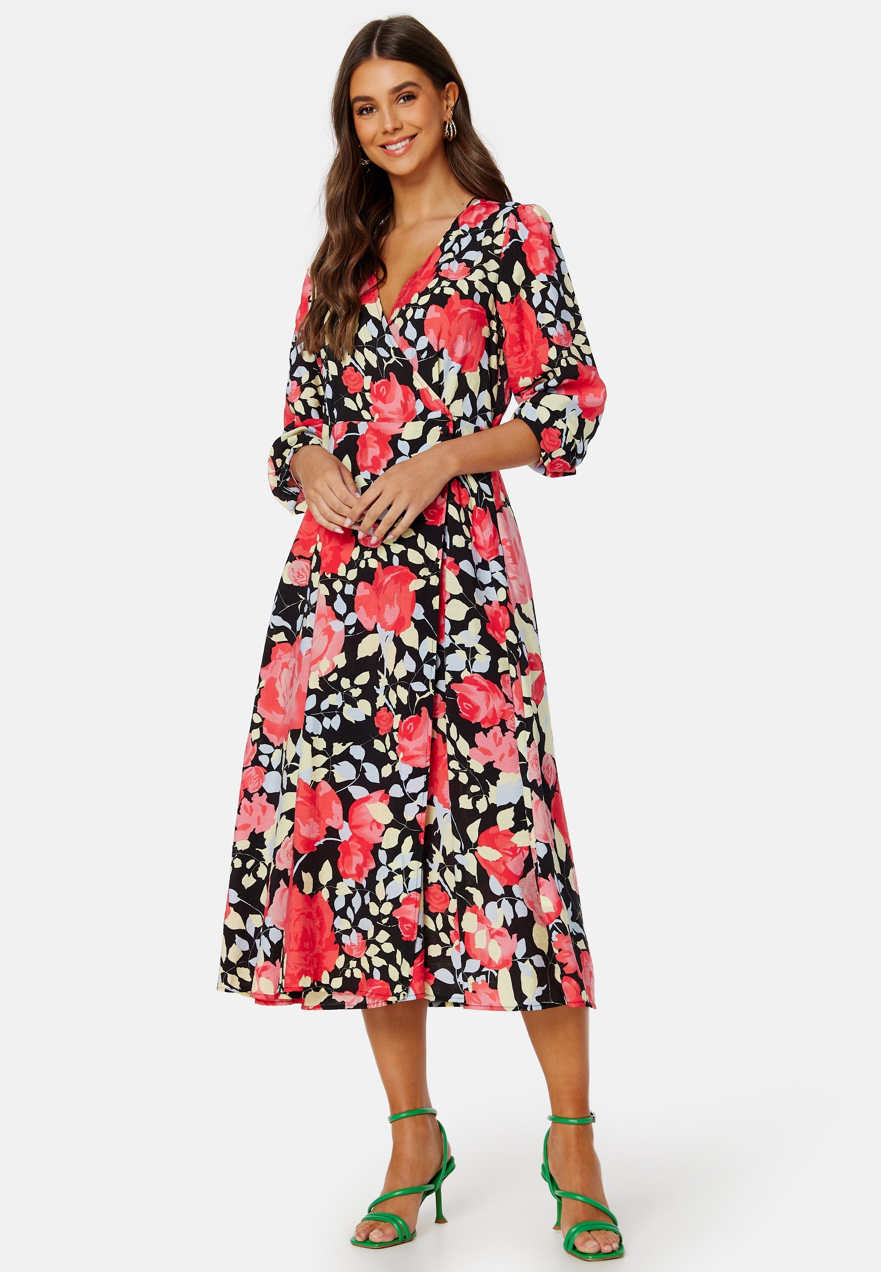 Object Collectors Item Limone L/S Midi Dress