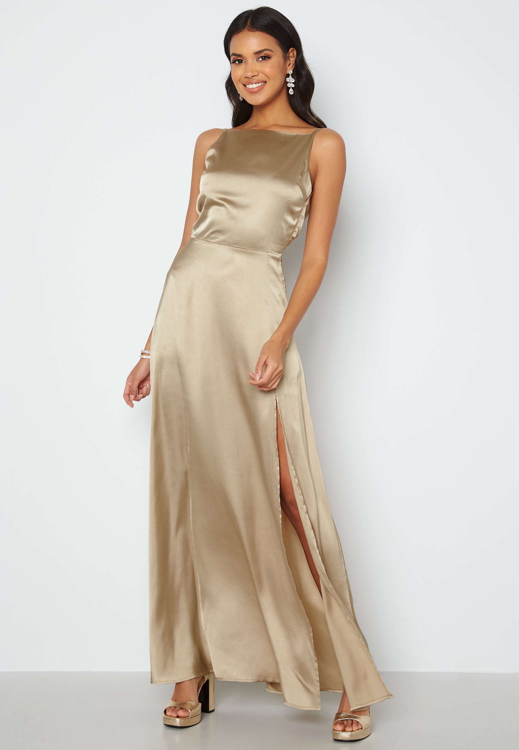 Bubbleroom Occasion Laylani Satin Gown