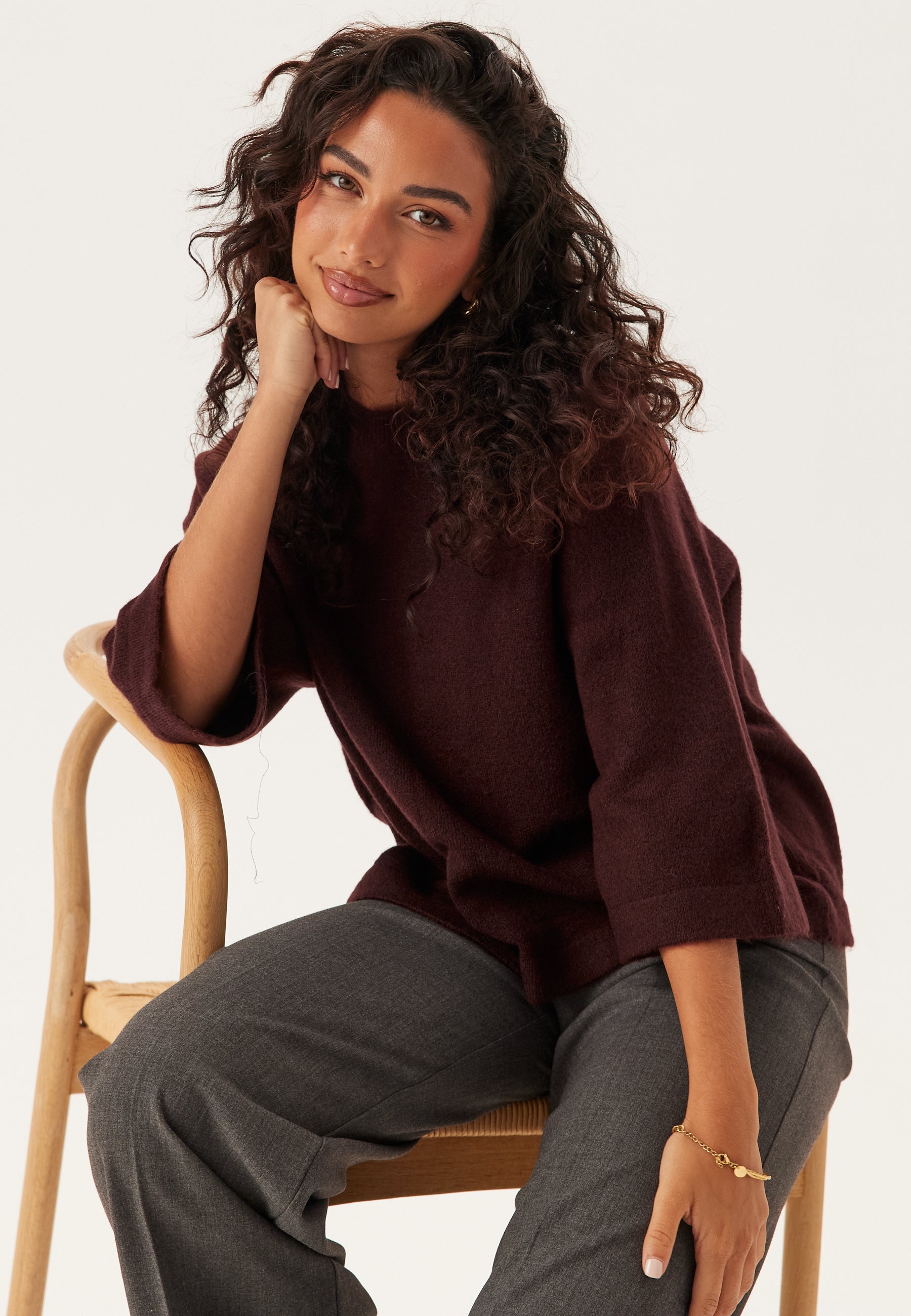 ONLY Onlsimoni 3/4 PULLOVER KNIT