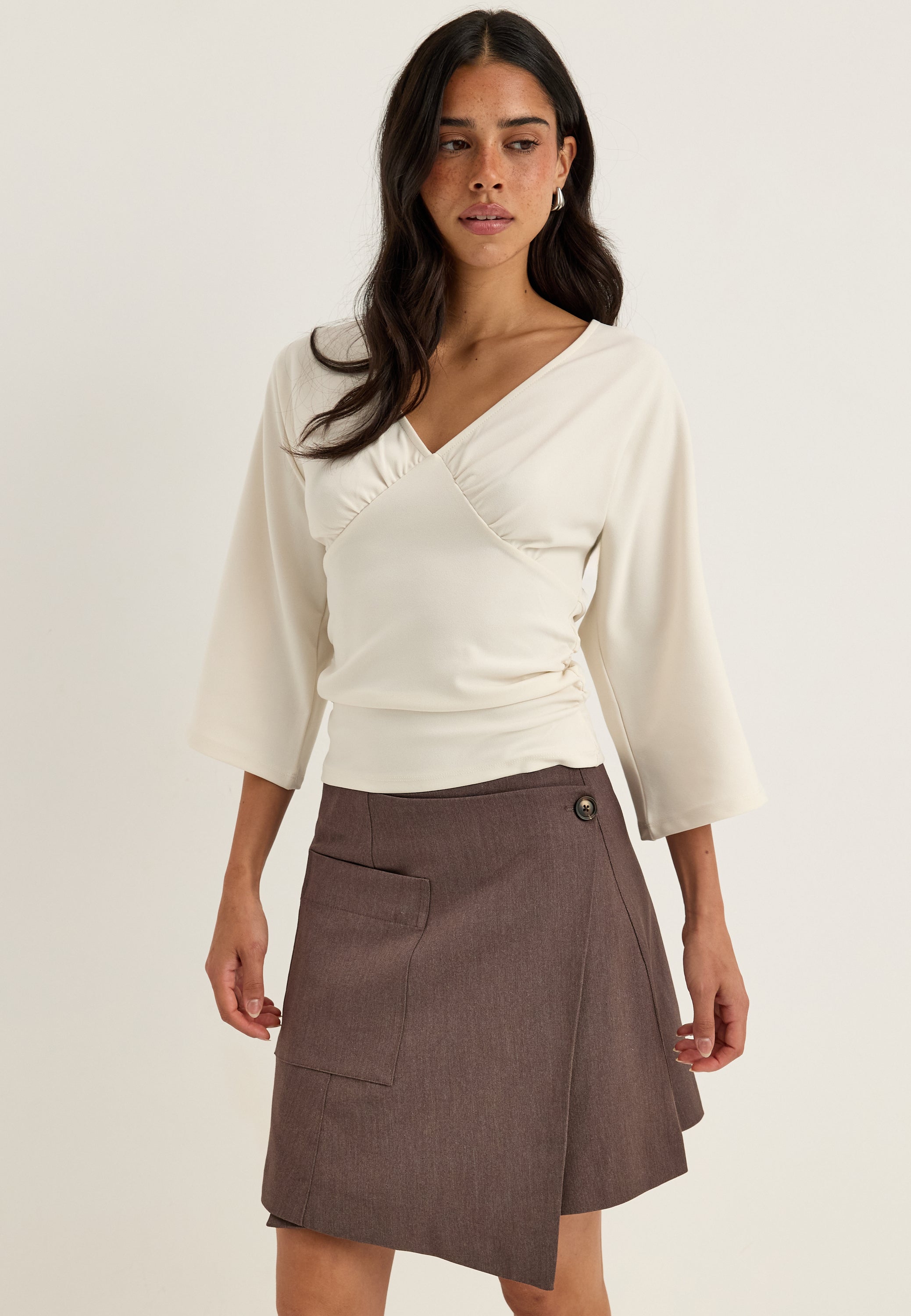 OBJECT Objlisa Re Wrap Skirt Noos