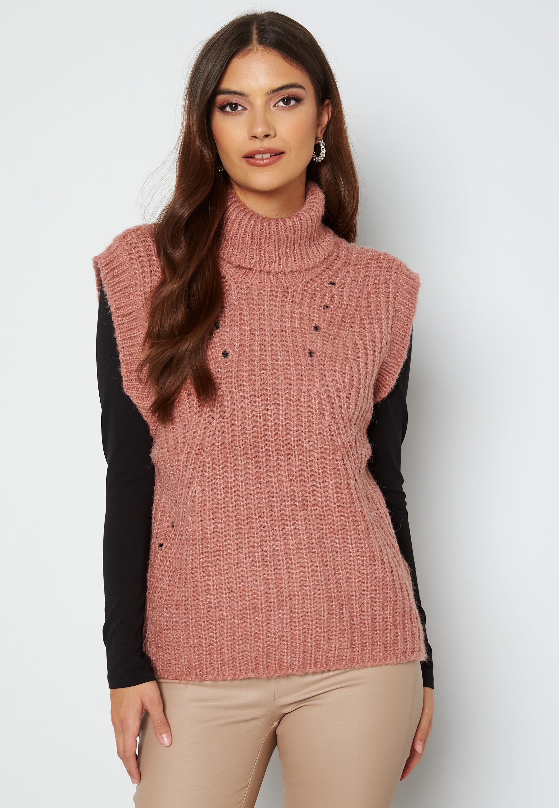 VILA Suba Rollneck Knit Vest