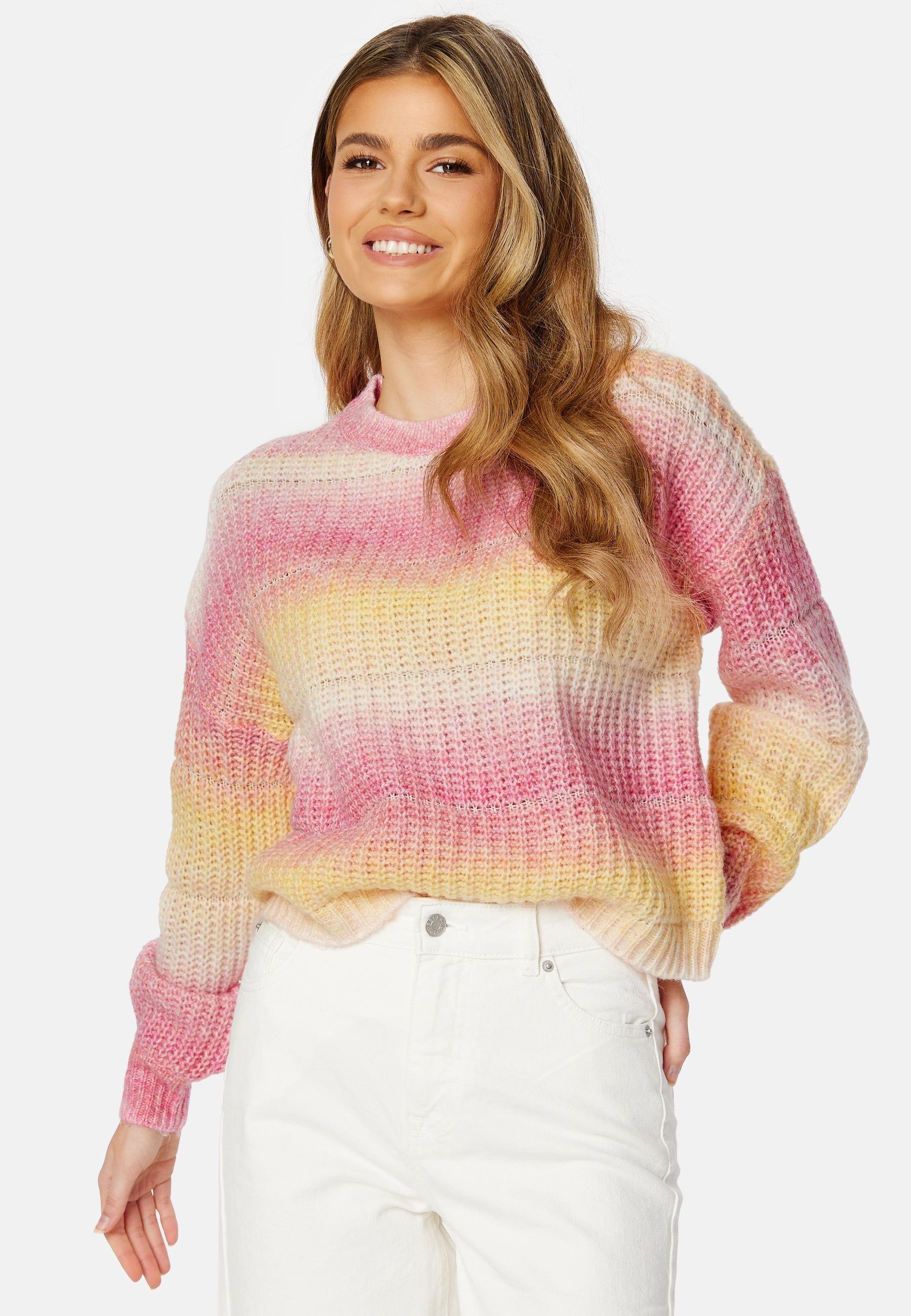 VERO MODA Begonia LS O-Neck Short Pullover