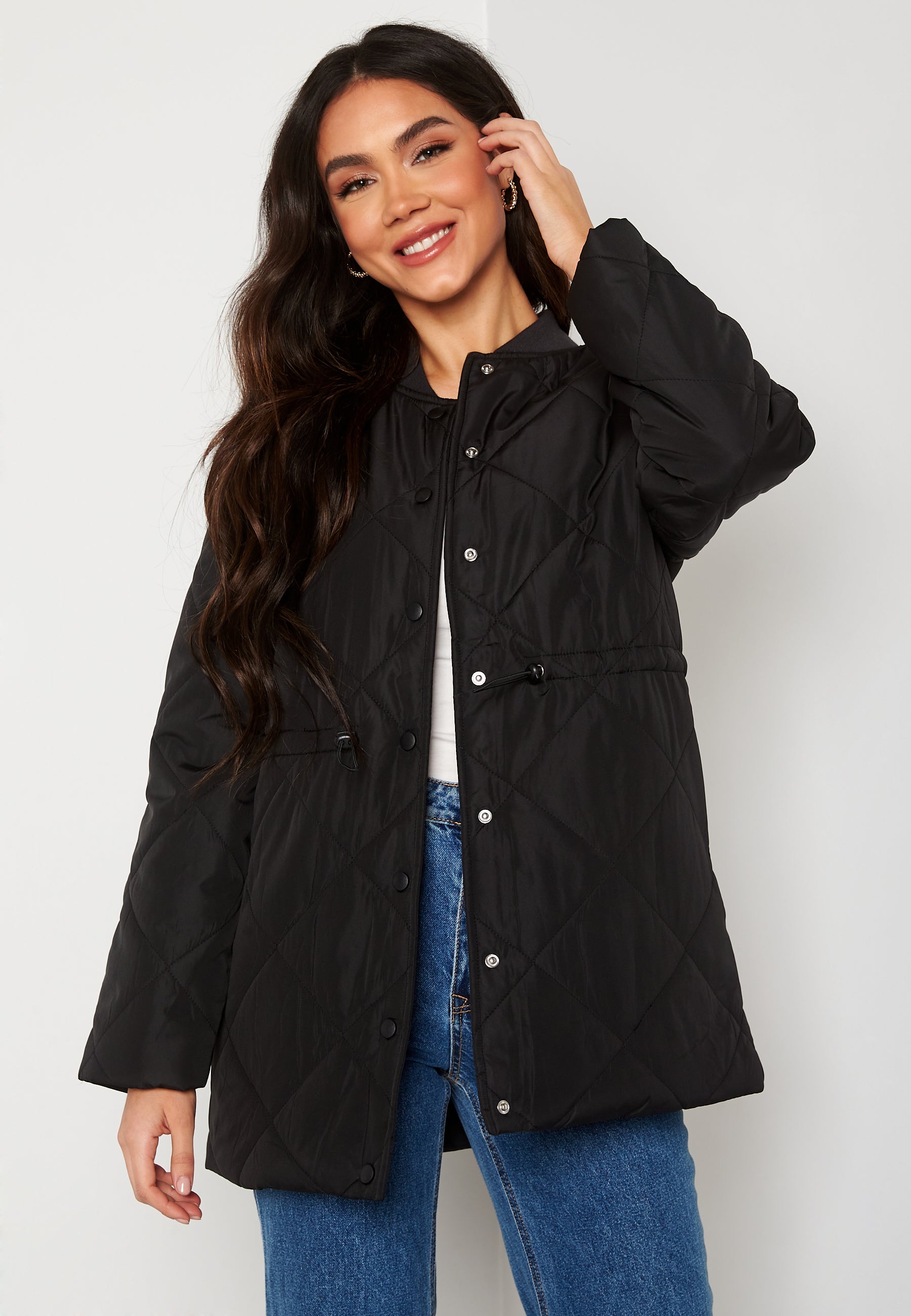 Pieces Bee Spring Quilted Jacket