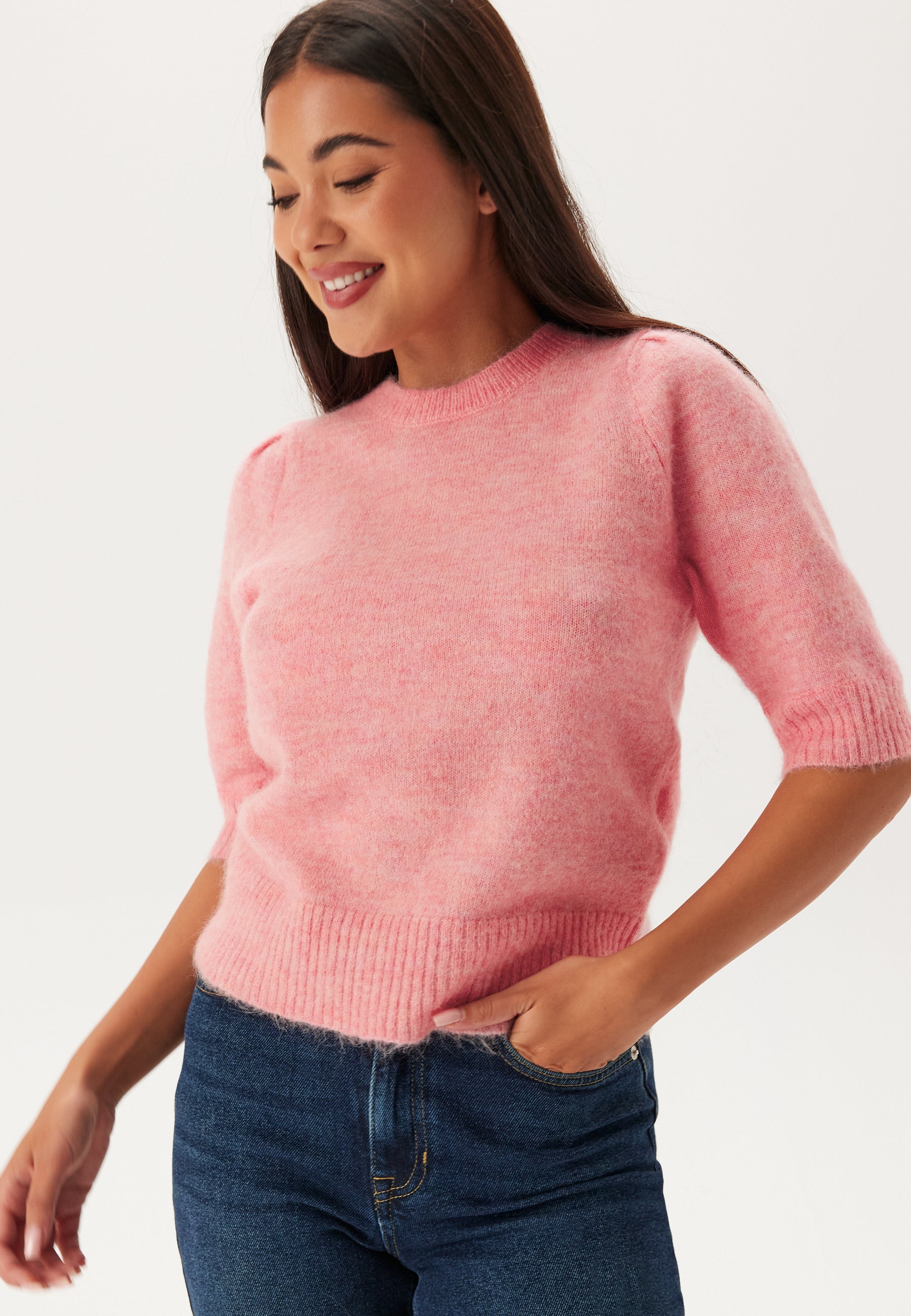 SELECTED Slflulu Ss Open Back Knit O_x0