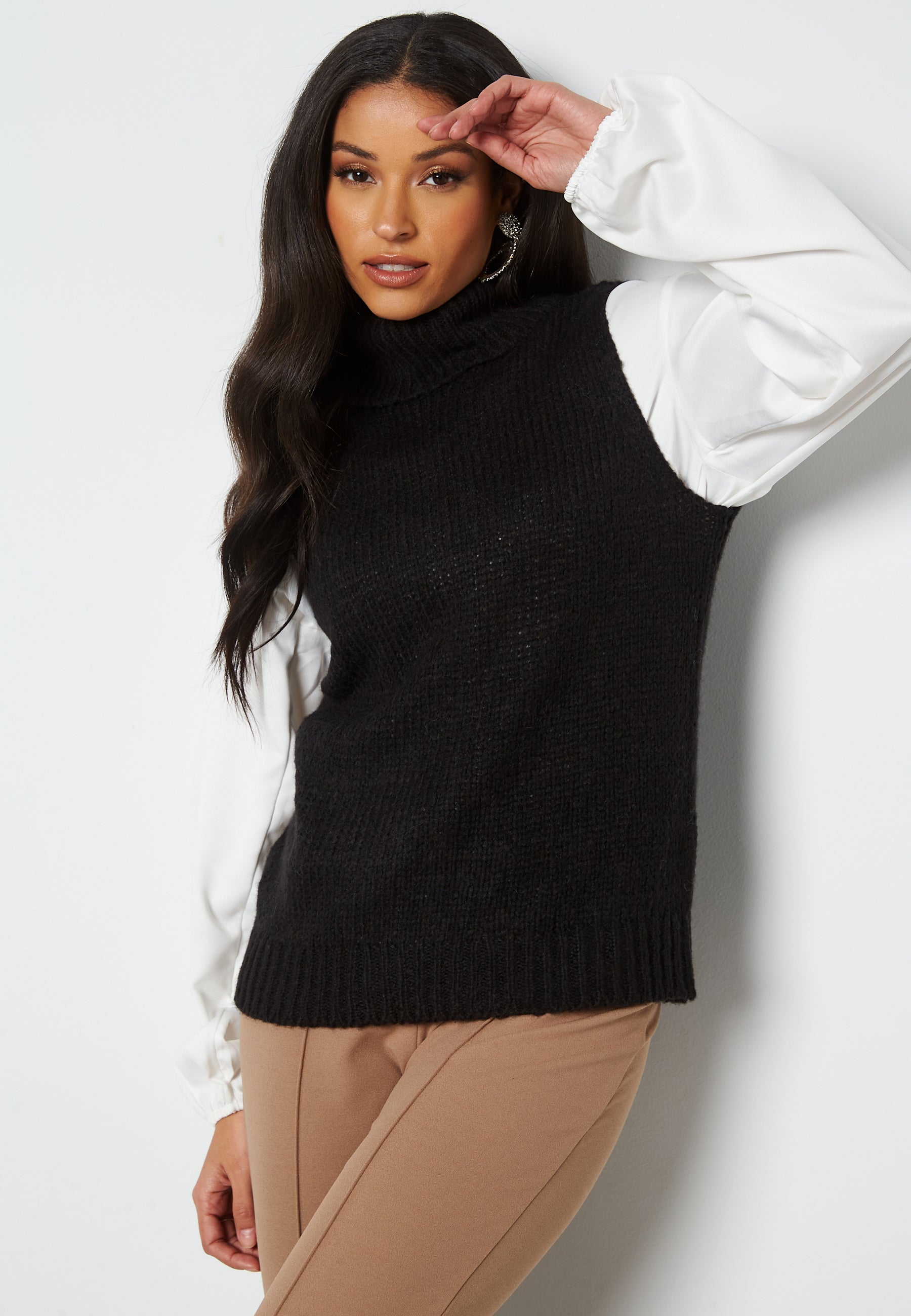 Object Collectors Item Peyton S/L Knit Waistcoat