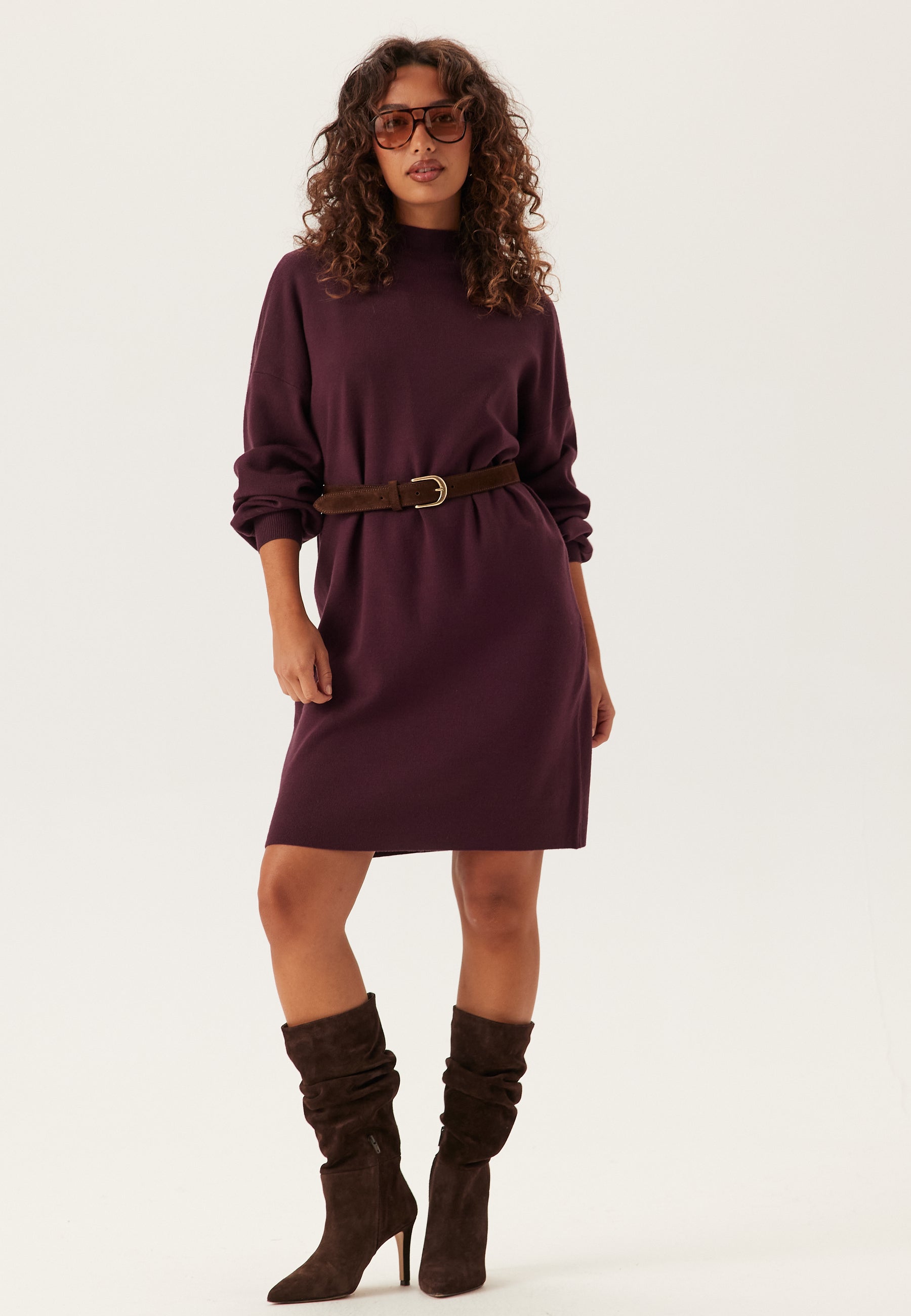VERO MODA Vmnancy Ls Funnelneck Dress
