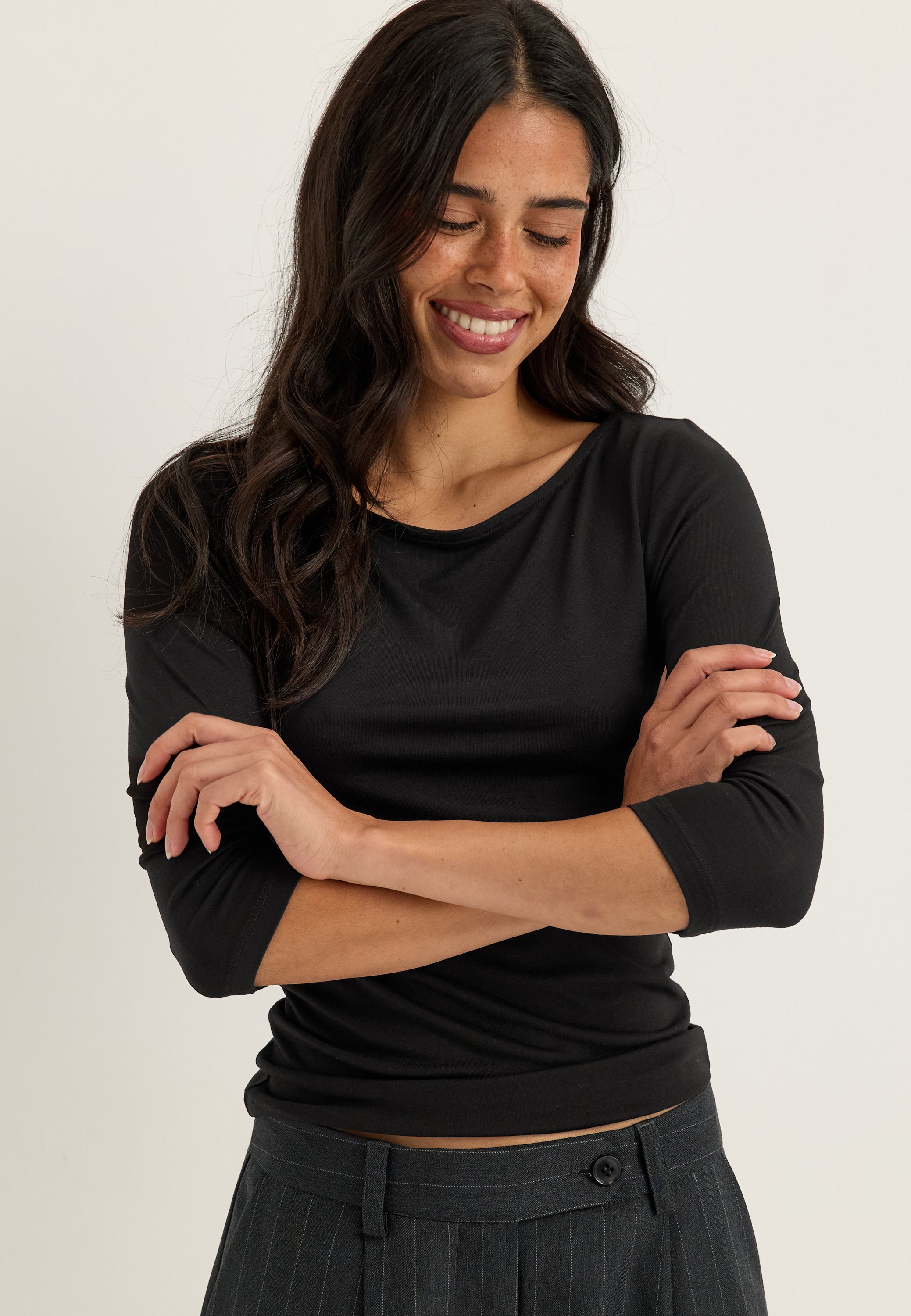BUBBLEROOM 3/4 Sleeve Top