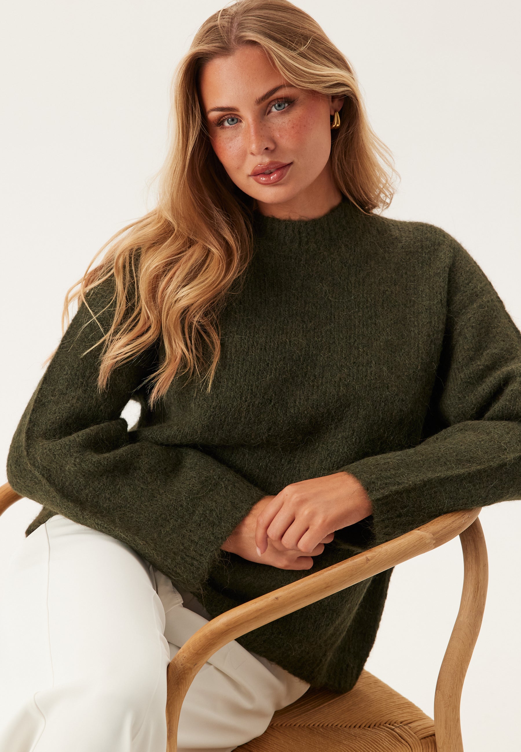 SELECTED Slfgabriella Ls Knit New O-nec