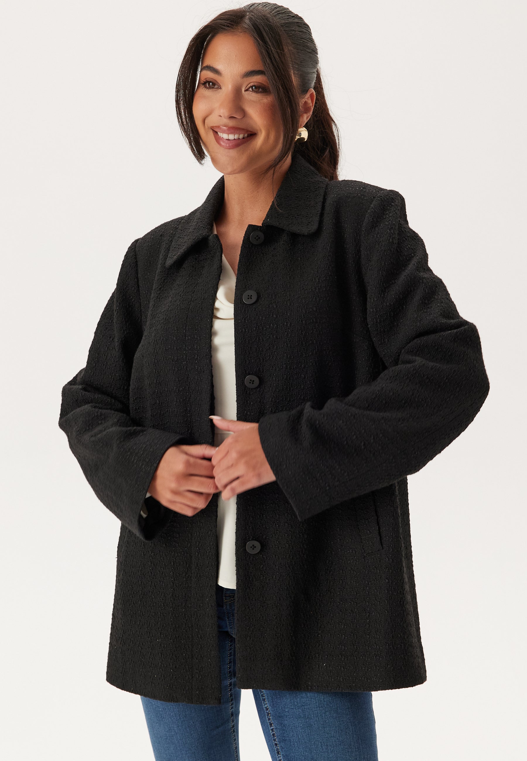 Happy Holly Bouclé Jacket