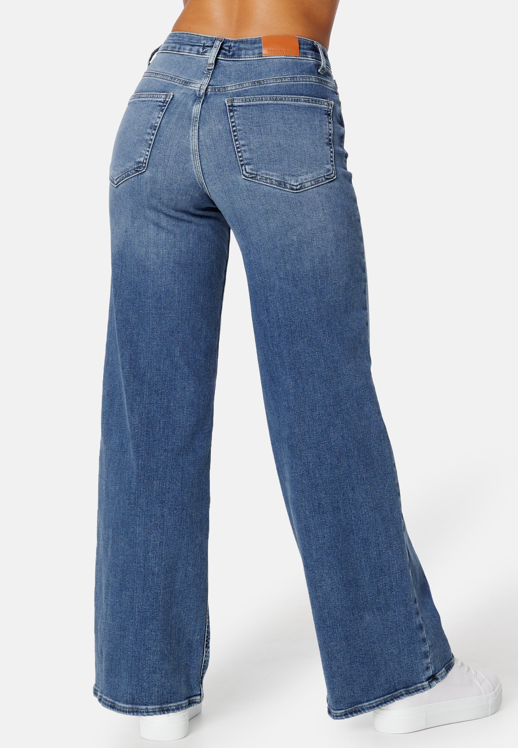 ONLY Onlmadison Blush HW Wide Denim