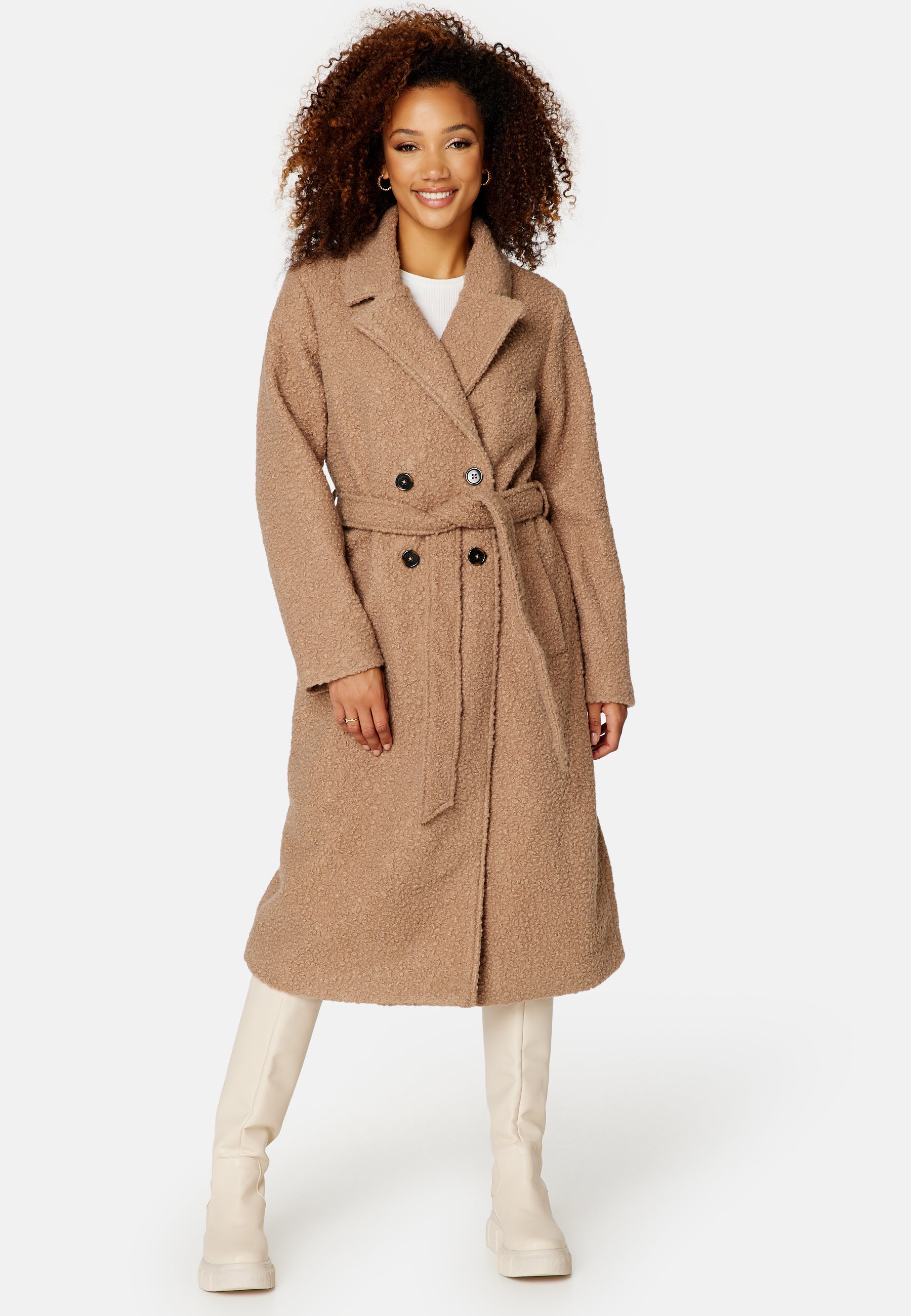 BUBBLEROOM Gestina Bouclé Coat
