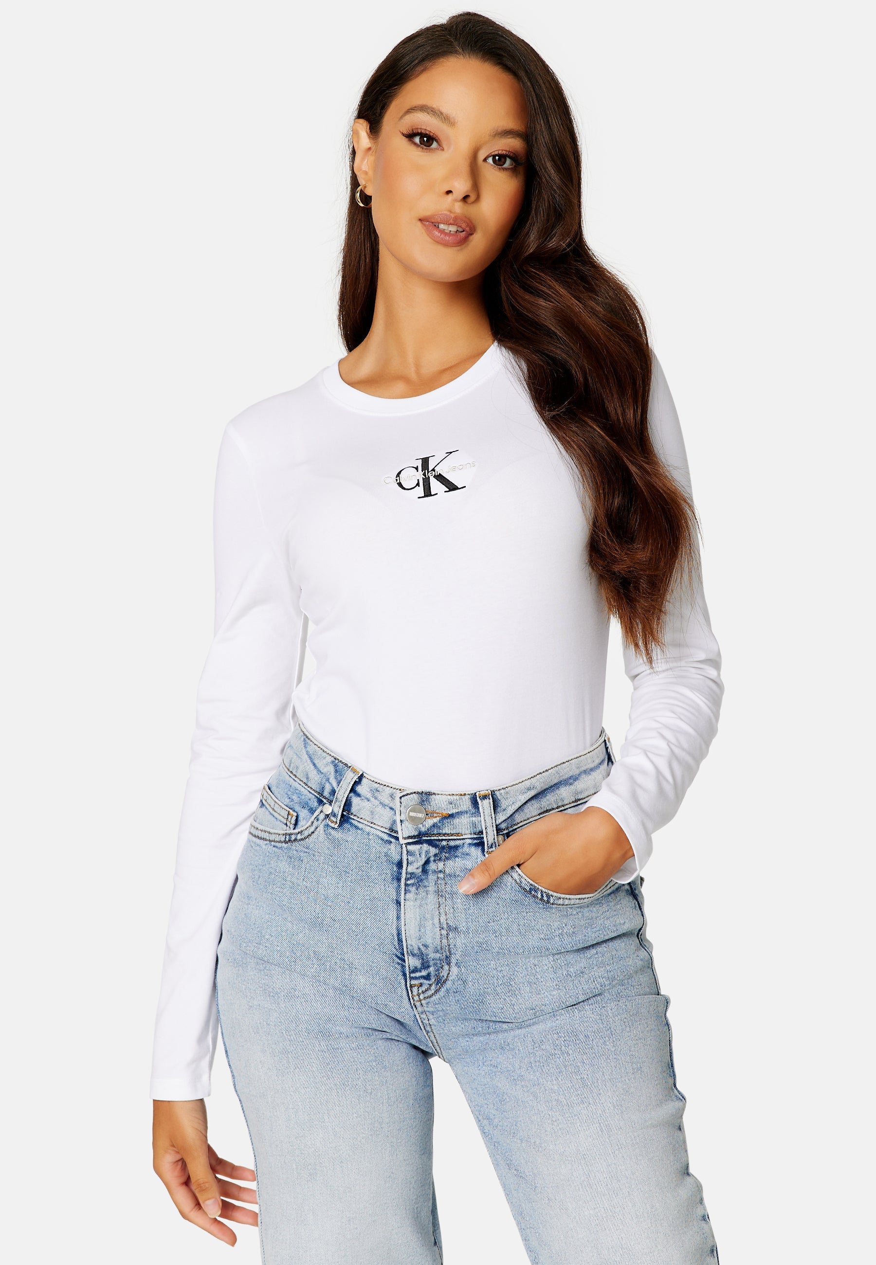 Calvin Klein Jeans Monogram Logo Long Sleeves