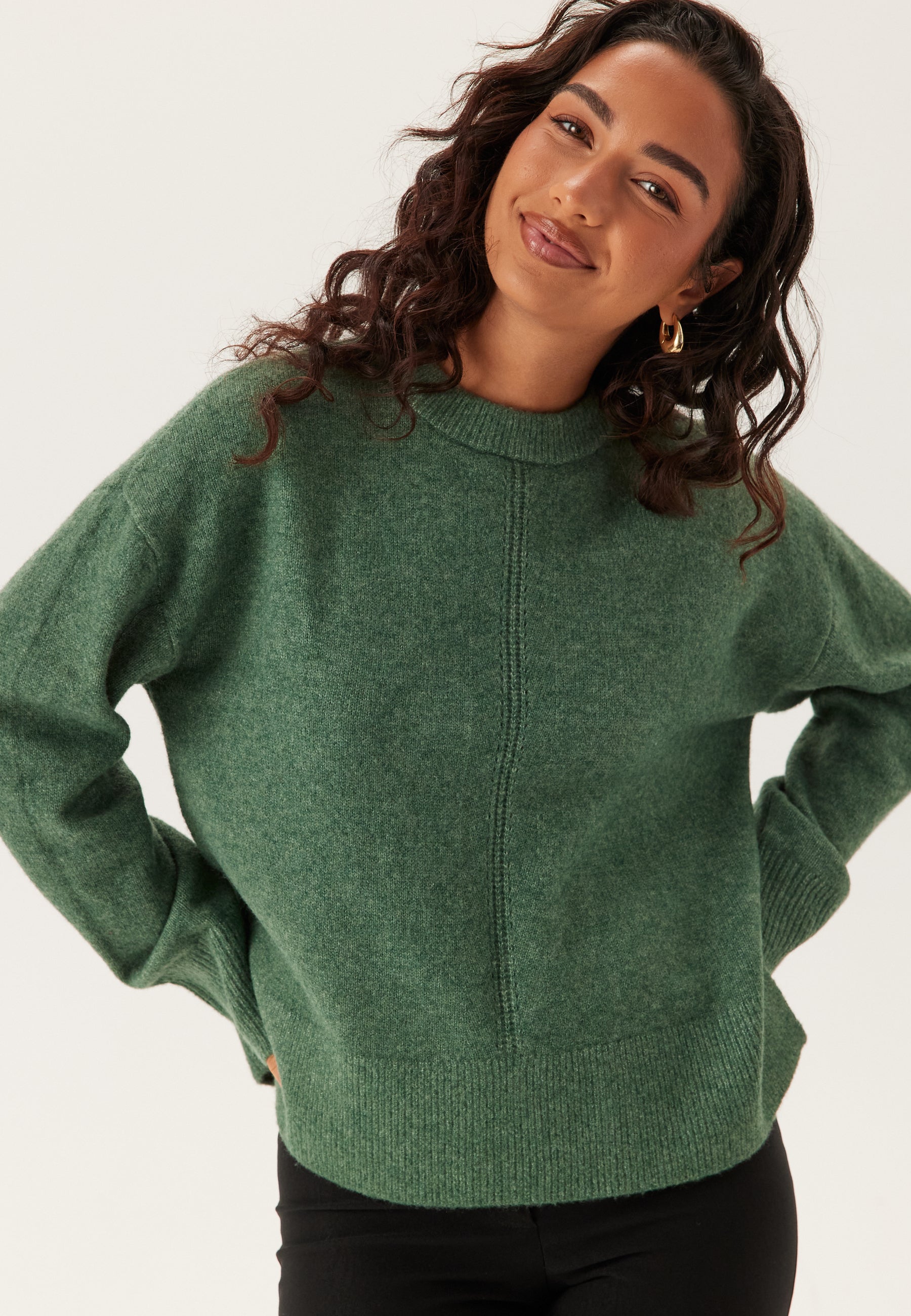 OBJECT Objjuno L/S LO O-NECK KNIT LO